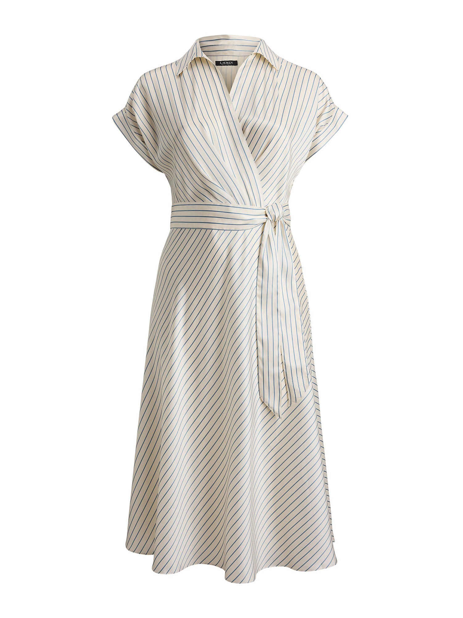 Lauren Ralph Lauren Plus Rochie  crem / negru