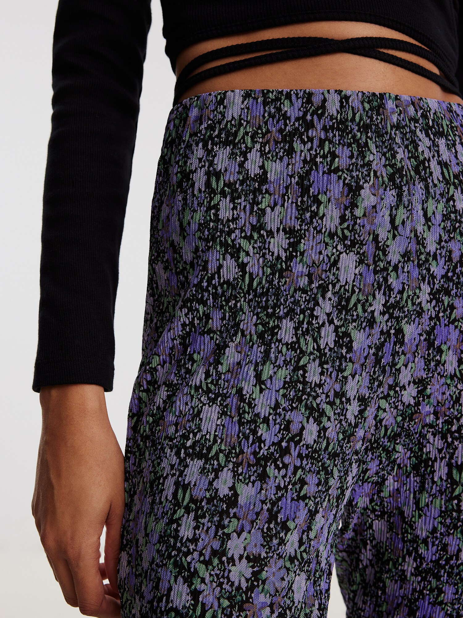 EDITED Nohavice 'YOLANDA' fialová (obrázok 5)