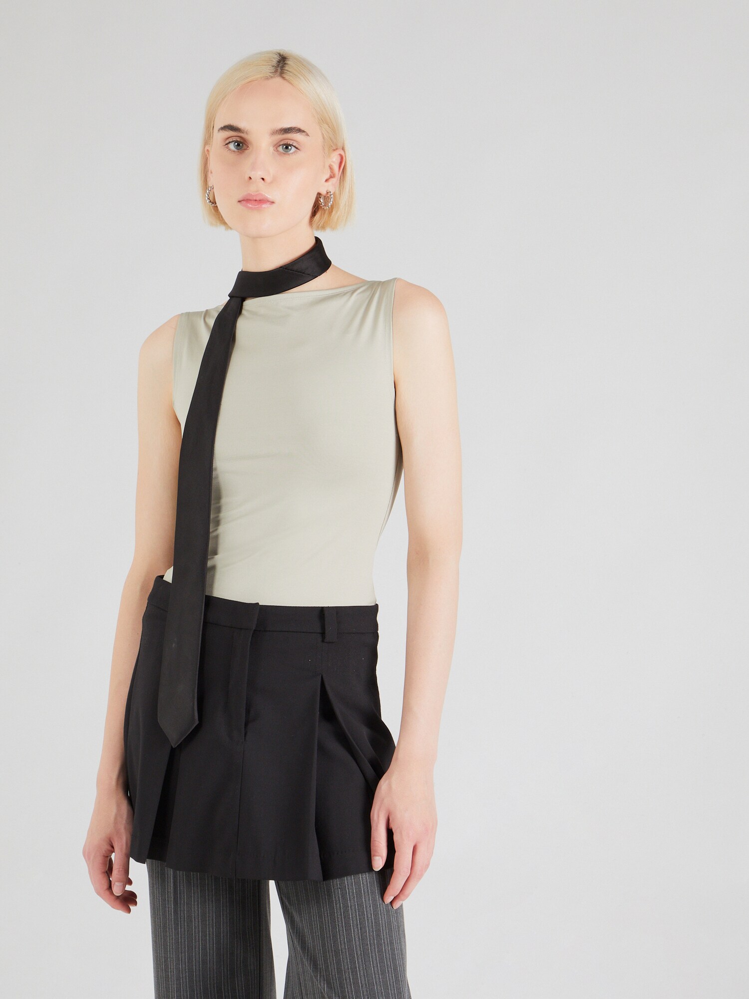 WEEKDAY Top 'Annie'  greige termék 2. képe