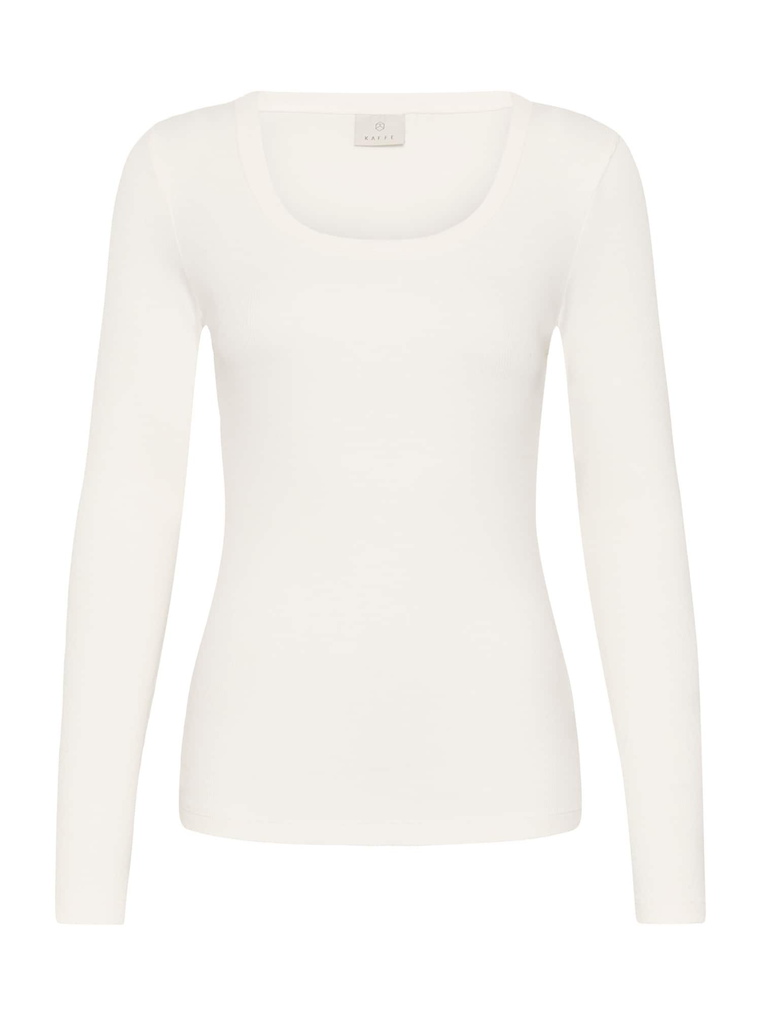 Kaffe Tricou KACarna alb murdar