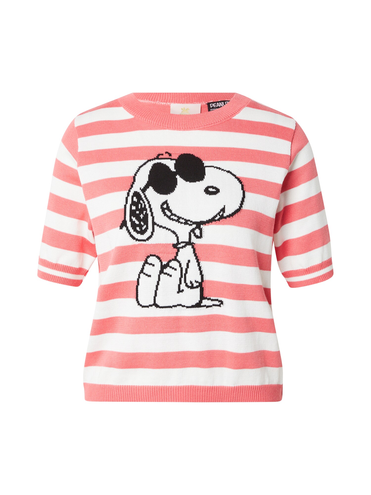 PRINCESS GOES HOLLYWOOD Pulover 'Snoopy'  roz pitaya / negru / alb