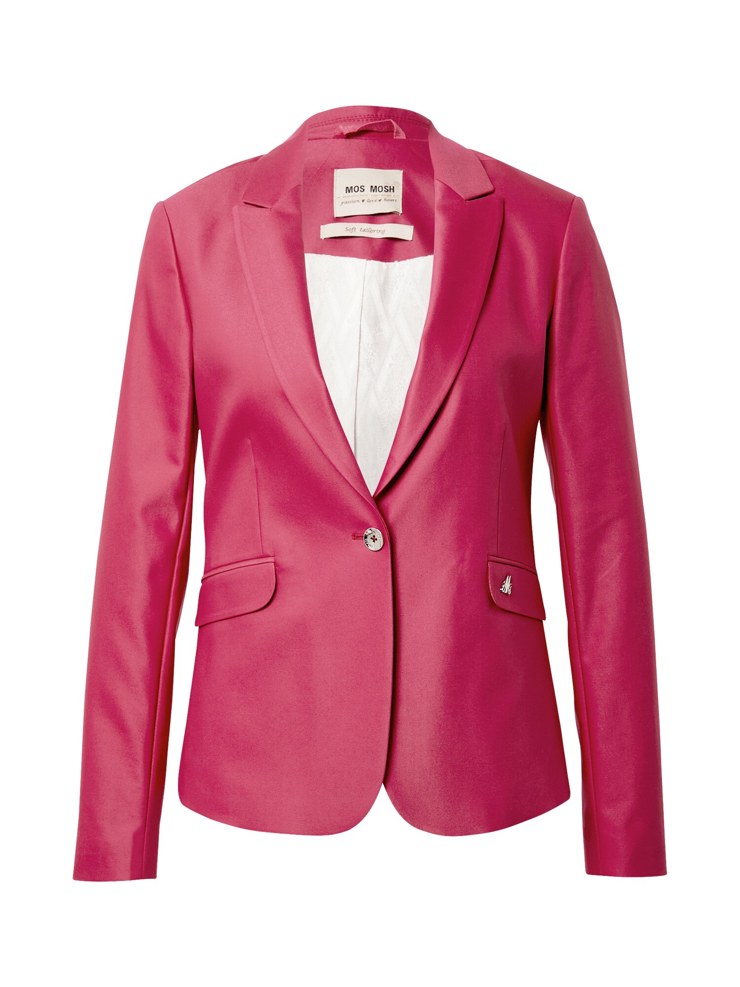 MOS MOSH Blazer švarkas 'Blake Night'  rožinė