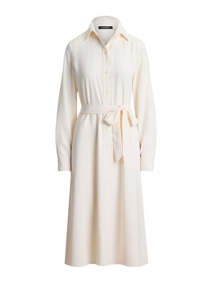 Lauren Ralph Lauren Vestido camisero  crema