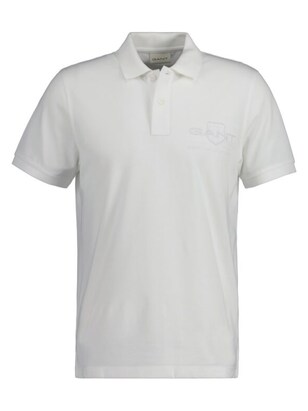 Gant Shirt Zilvergrijs / Wit