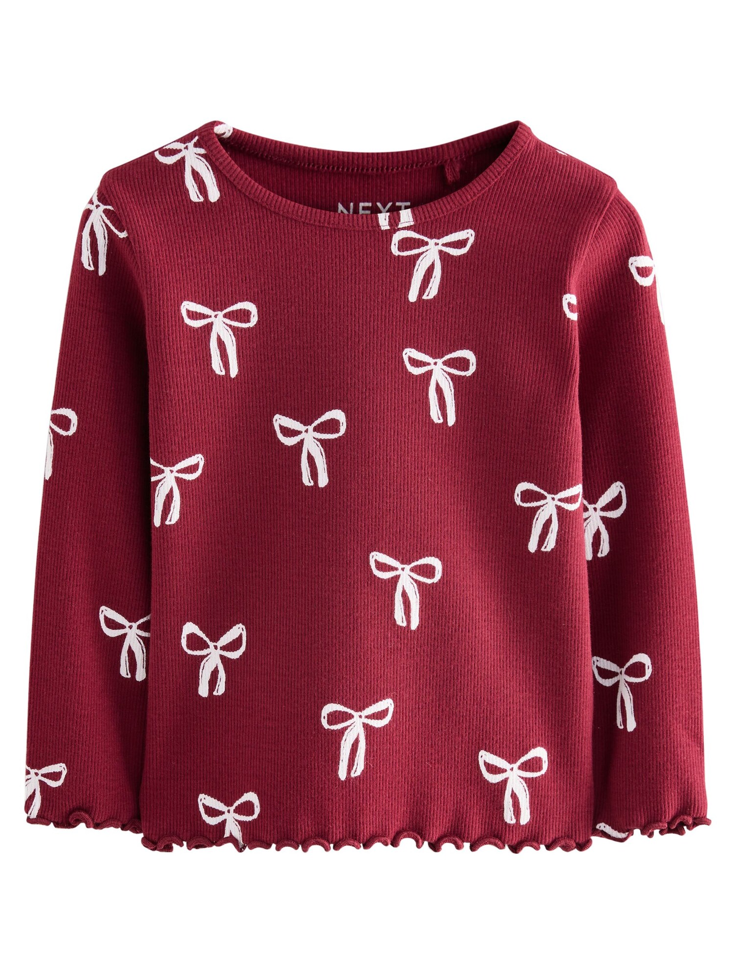Next Tricou  roșu / alb