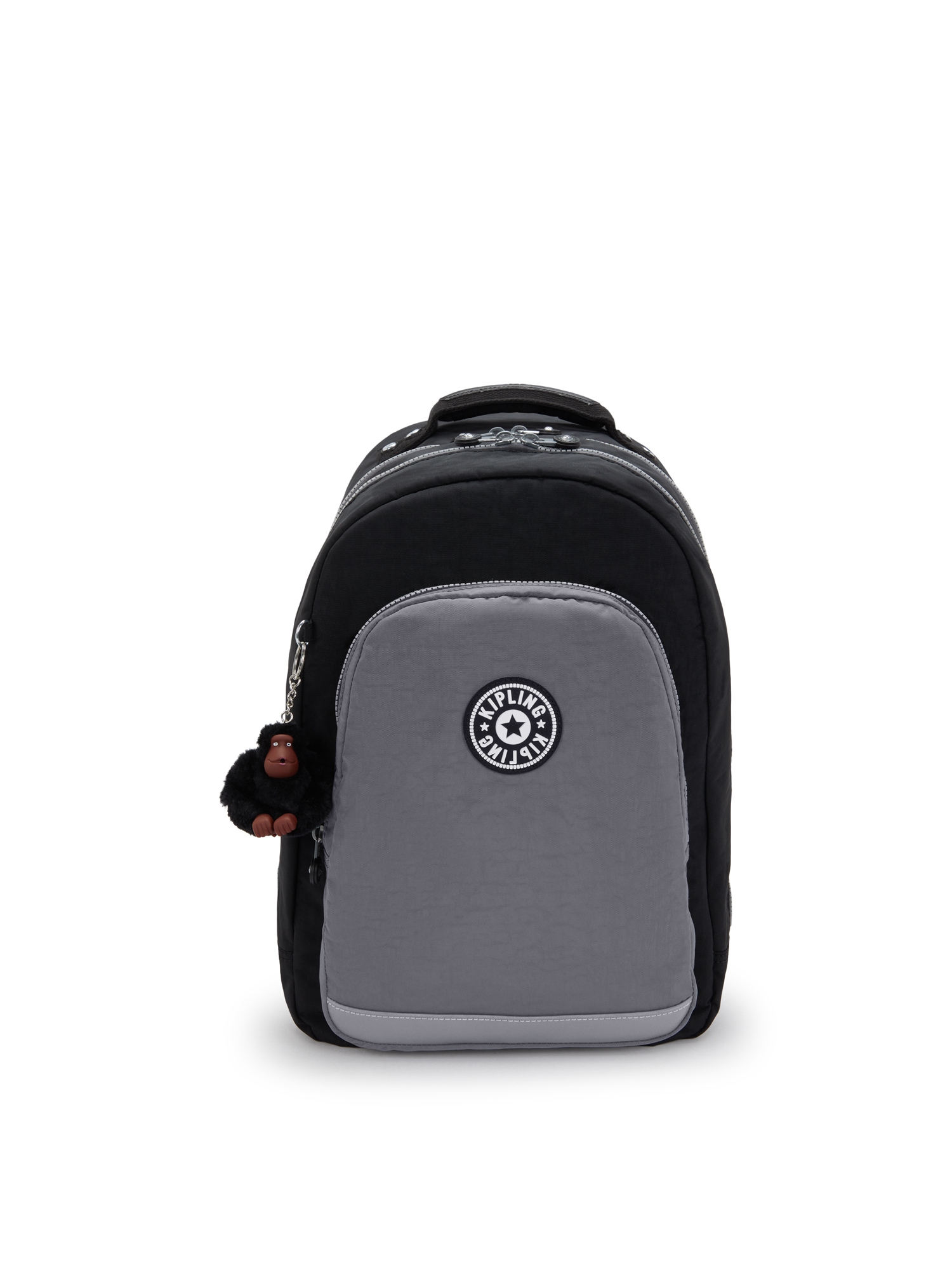 KIPLING Rucsac Class Room  gri / negru