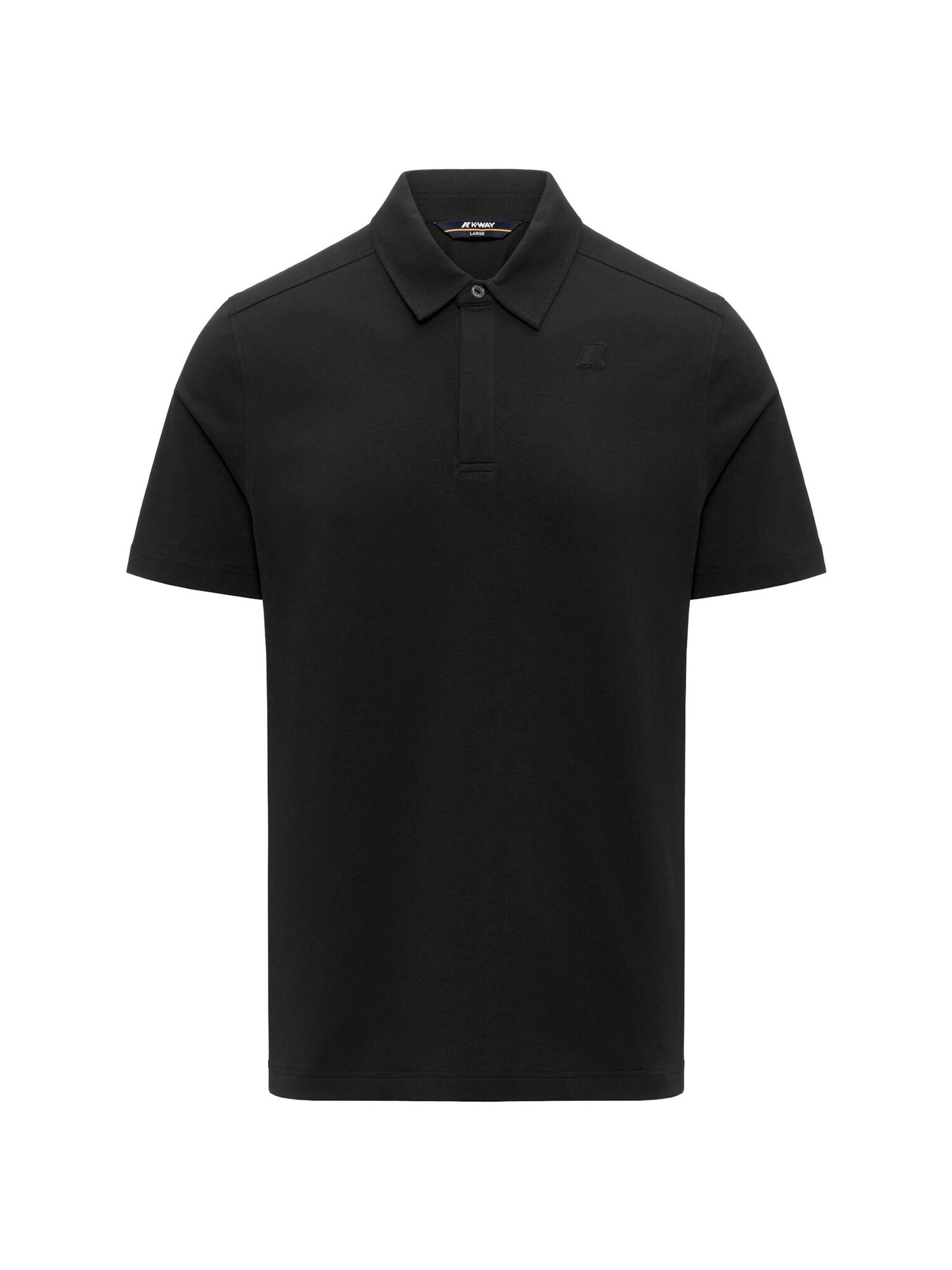 K-Way Camiseta 'K-WAY VIGGO LT STRETCH JERSEY SLIM T-Shirt e Polo' negro