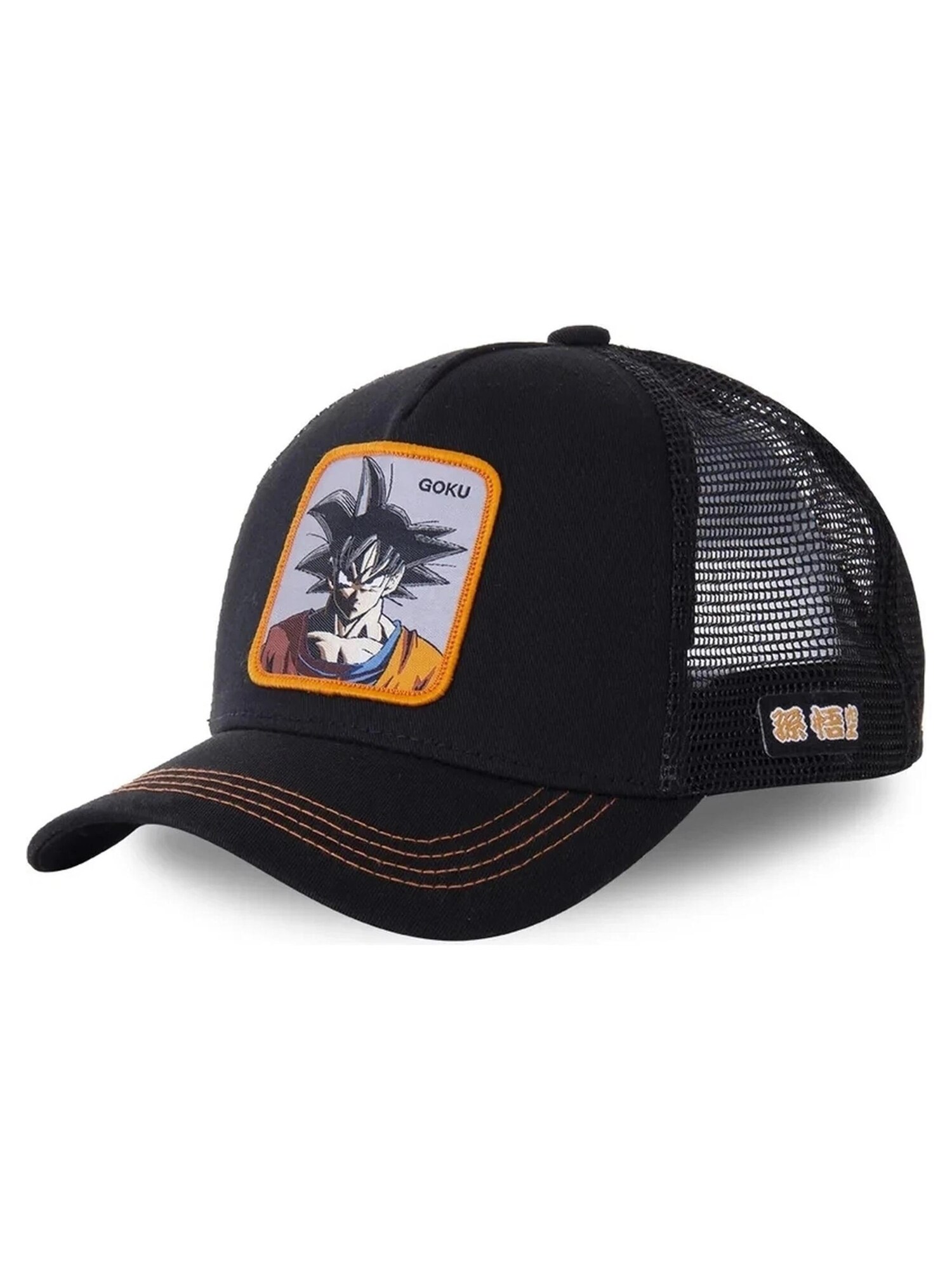 Capslab Gorra 'Golla collab negra goku bordado parche frente'  negro – imagen 2