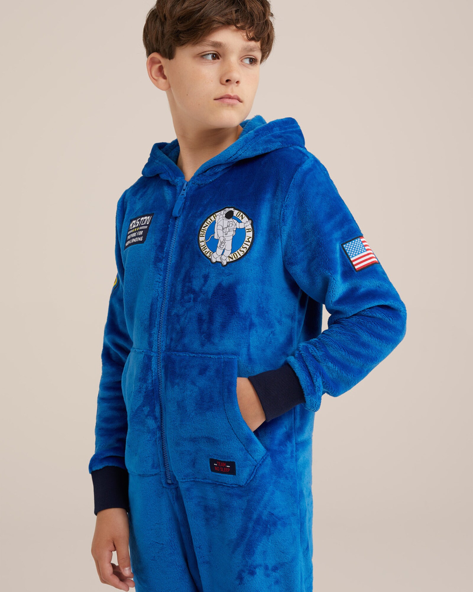 WE Fashion Kezeslábasok 'Onesie'  kék termék 2. képe