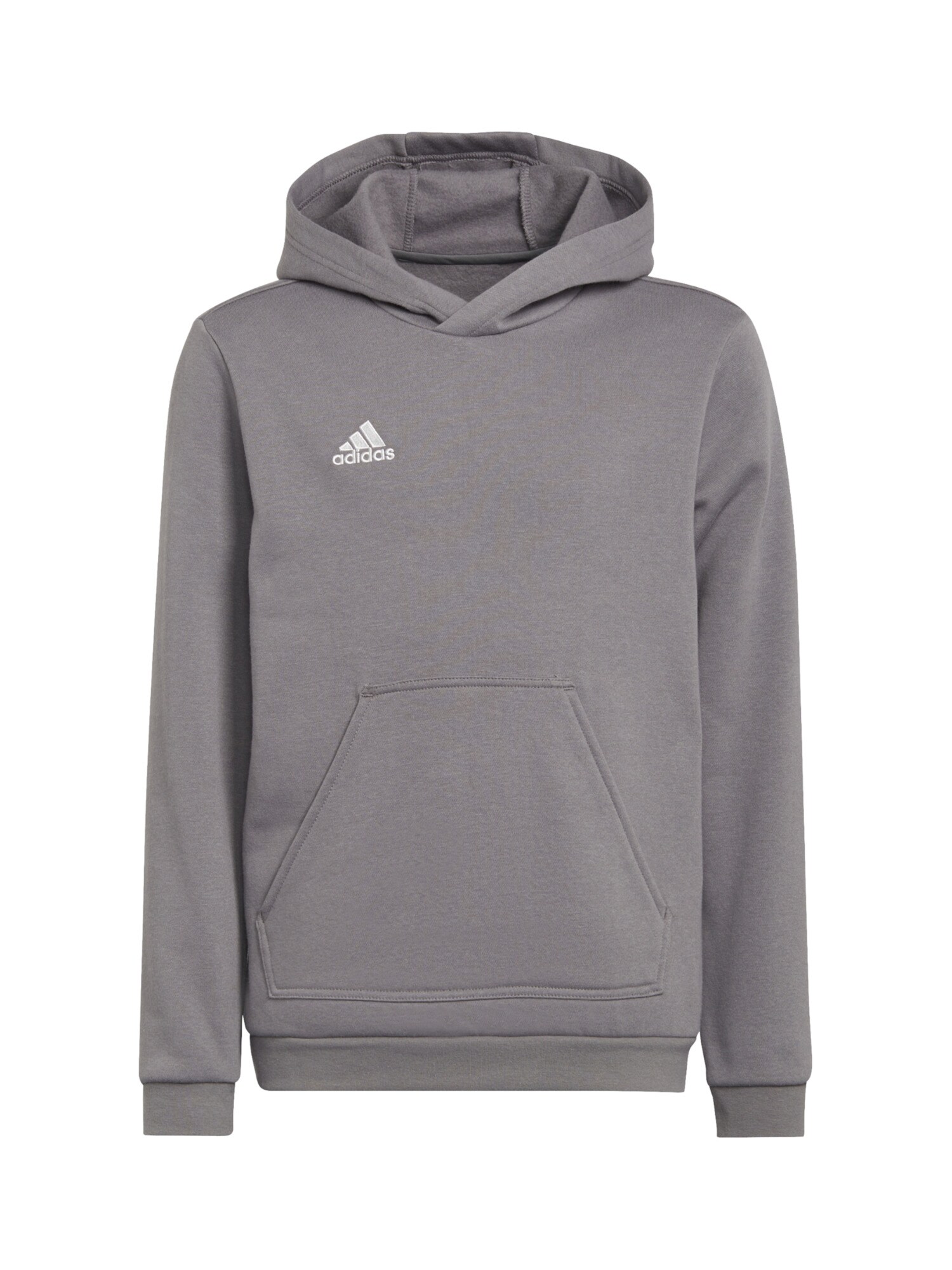 ADIDAS PERFORMANCE Športová mikina 'Entrada 22 Sweat'  sivá melírovaná / biela