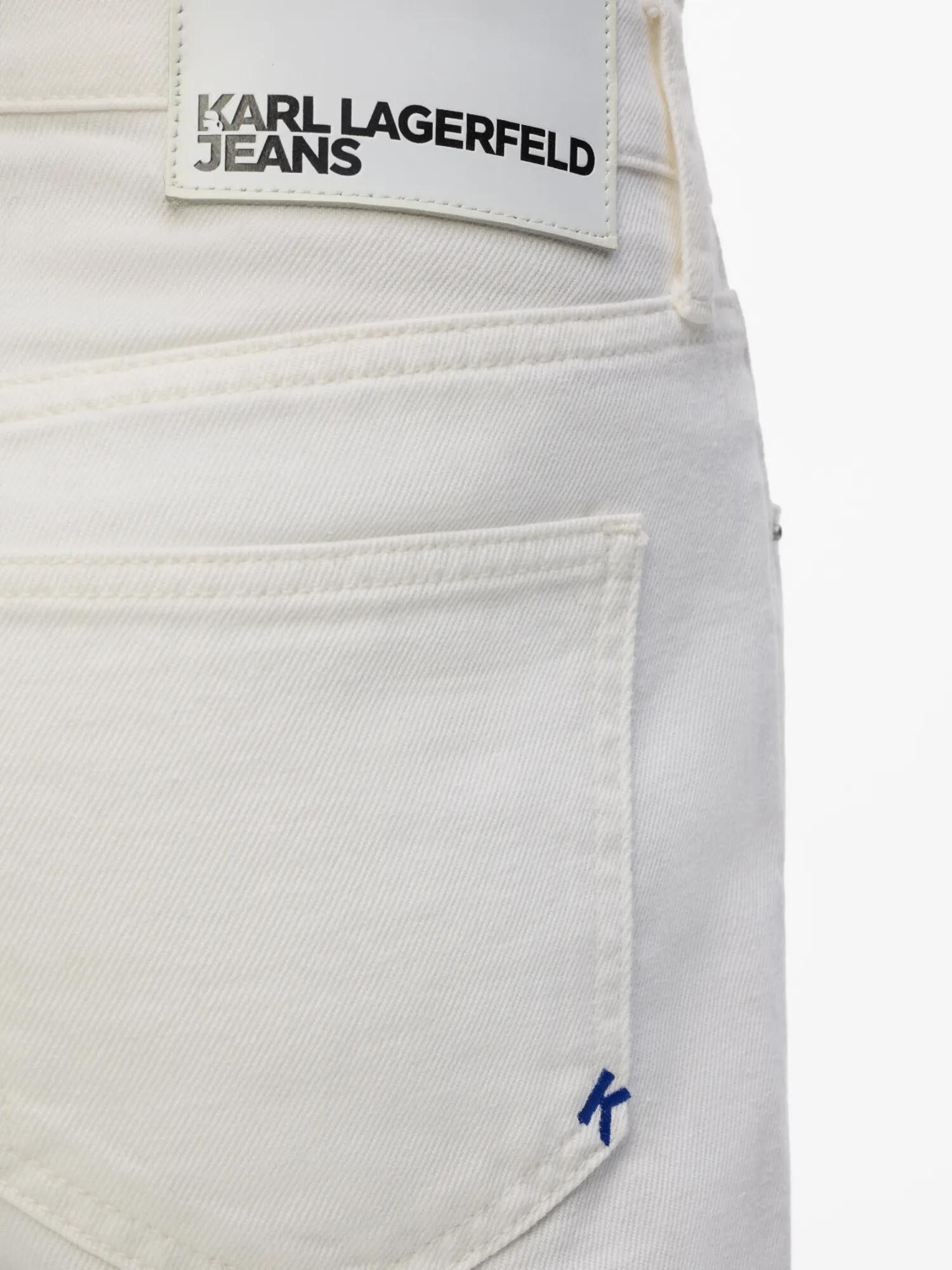 KARL LAGERFELD JEANS Vaquero  blanco – imagen 8