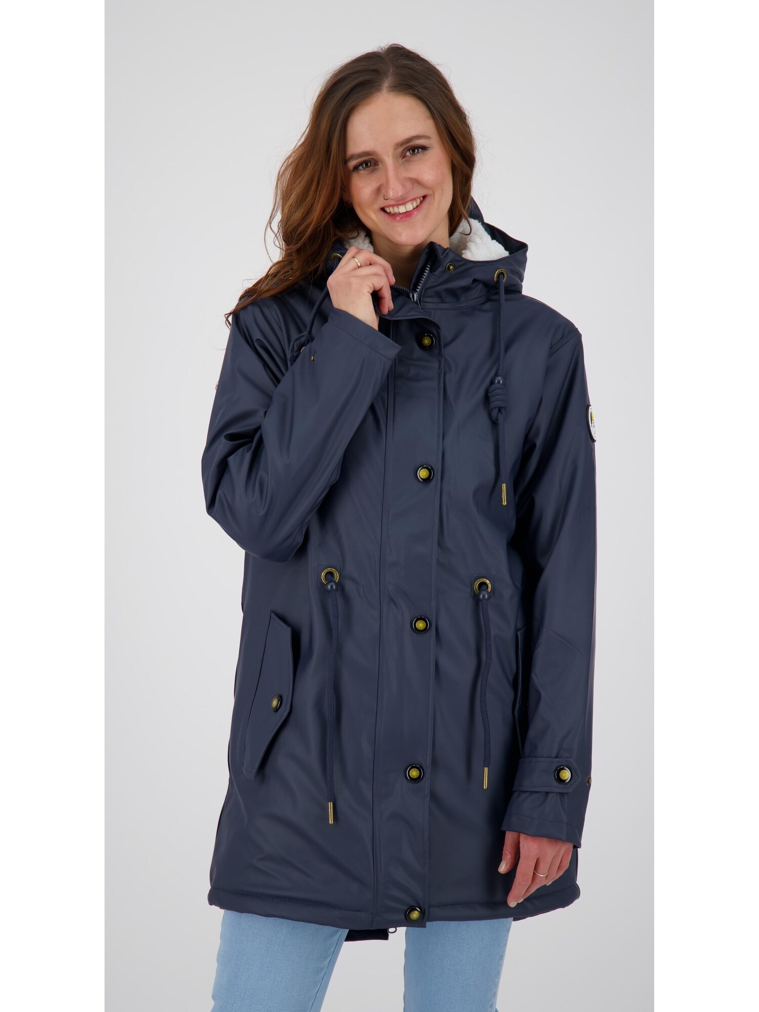 ankerglut Cappotto funzionale 'Friesennerz ankergluttraum WMN'  navy