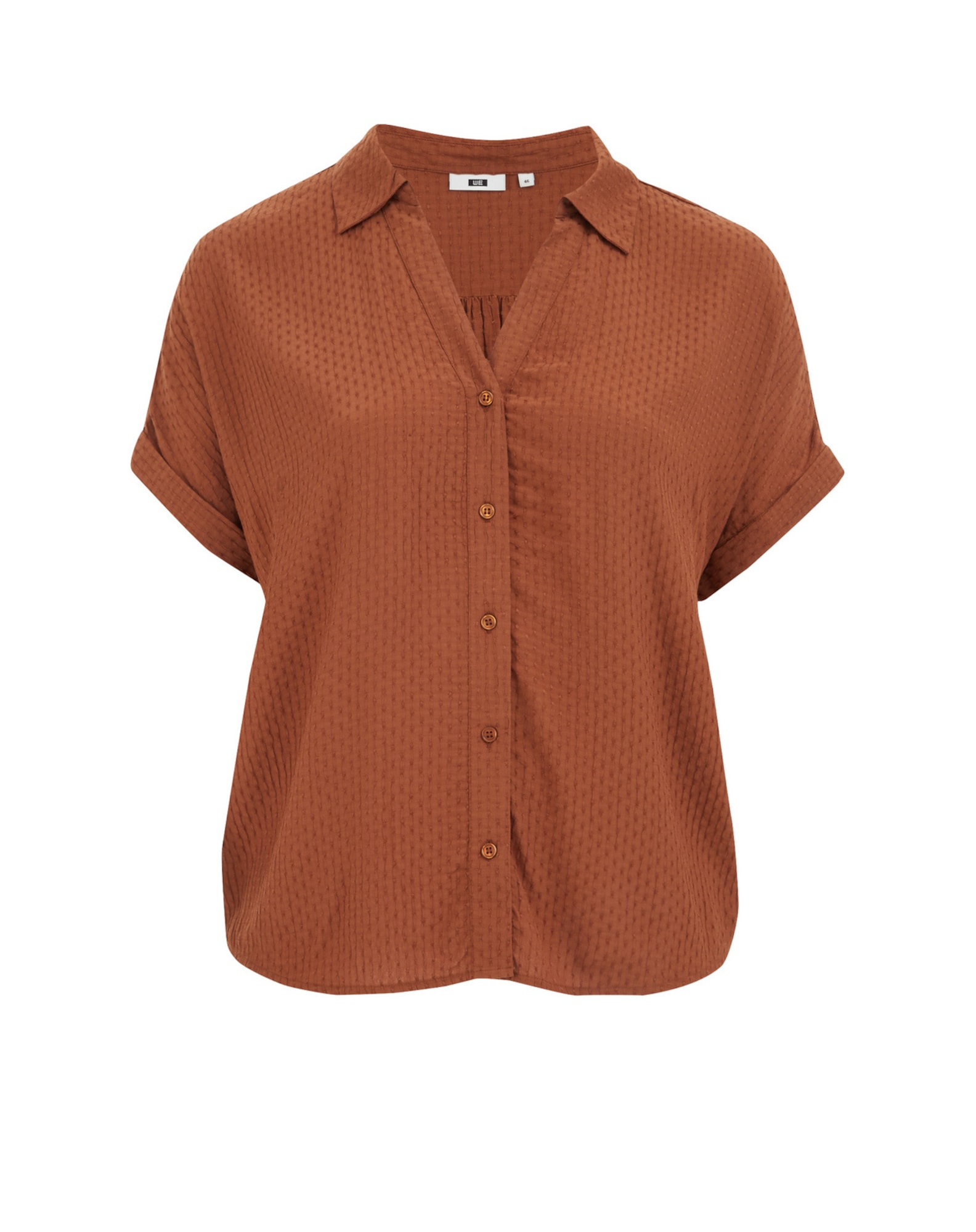 WE Fashion Blúz barna akciós termékkép 1