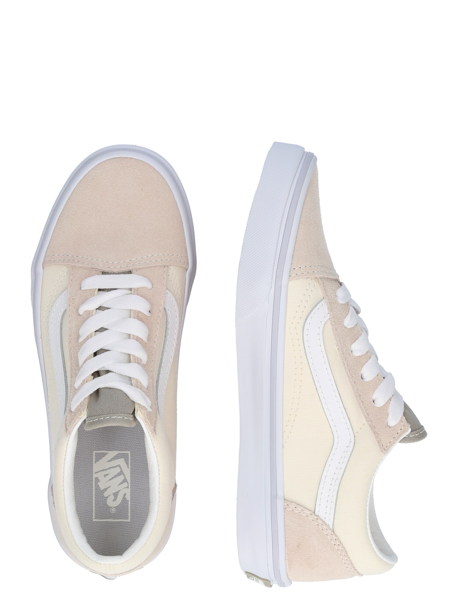VANS Sportcipő 'Old Skool'  krém / gitt / fehér termék 2. képe
