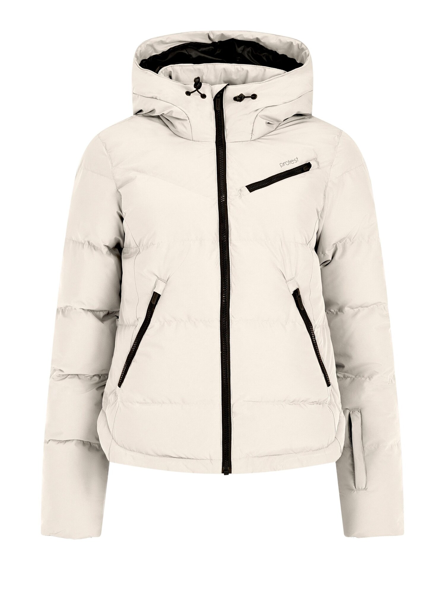Protest Sportjas 'Lucid' Zwart / Offwhite