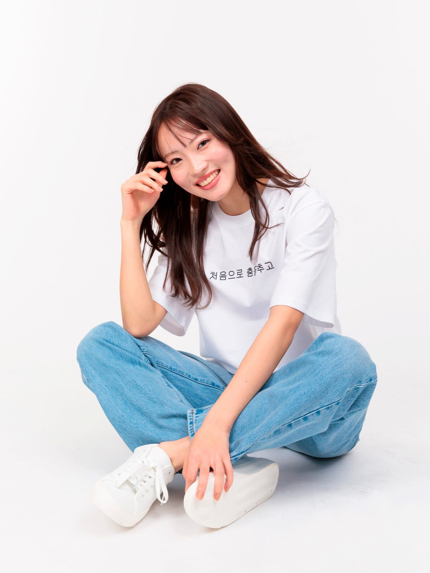 K-pop Camiseta 'Oversize t-shirt' blanco – imagen 3