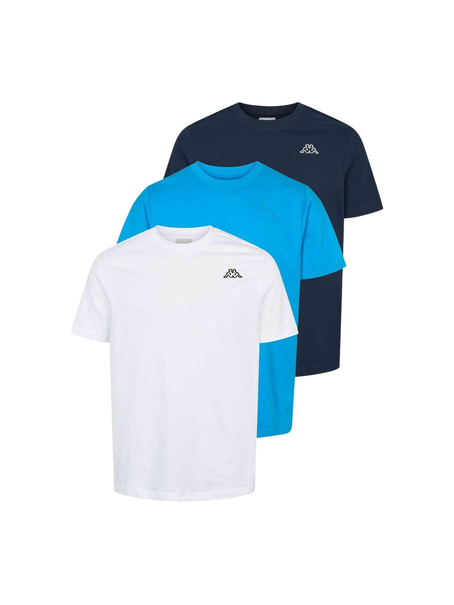 KAPPA Camisa ' KMLogo Cafers '  azul claro