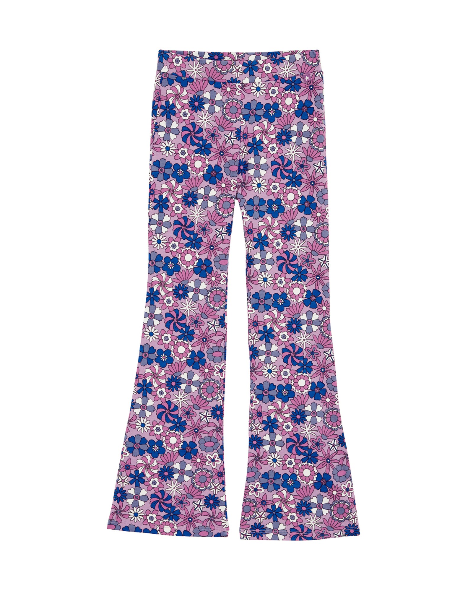 WE Fashion Leggings  kék / szilva / orchidea / piszkosfehér akciós termékkép 1
