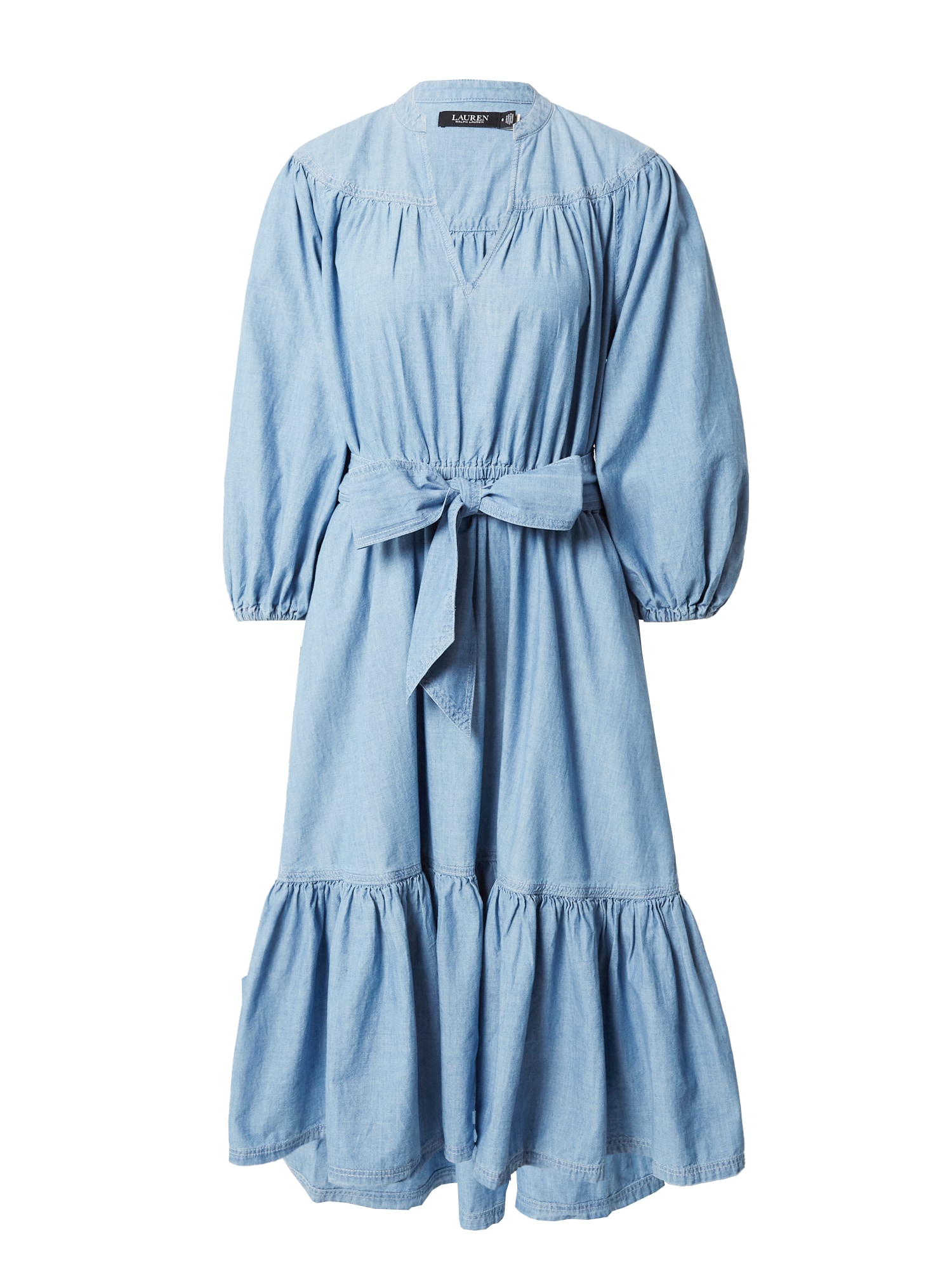Lauren Ralph Lauren Košeľové šaty 'VRATESKA'  modrá denim