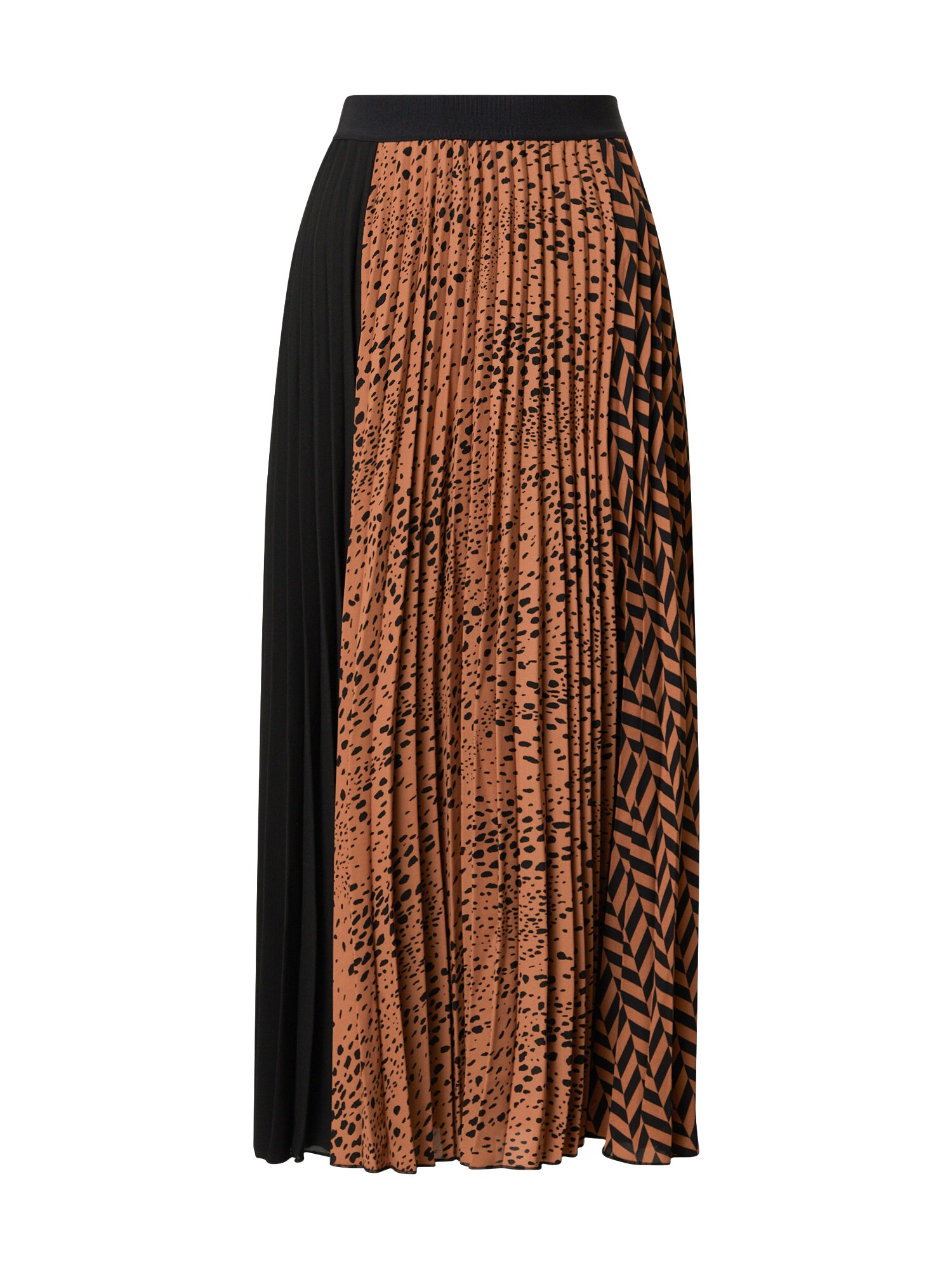 InWear Sijonas 'Poloma'  smėlio / juoda