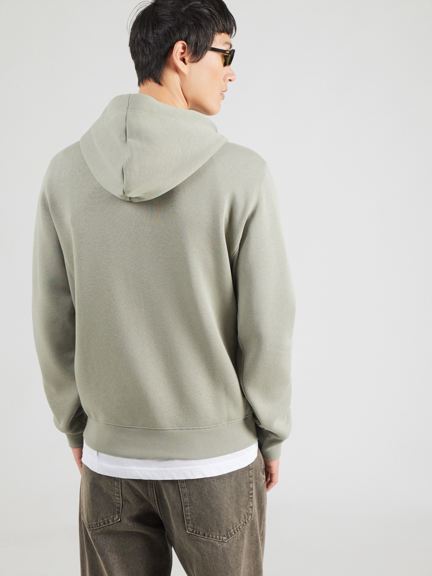 G-STAR Sudadera con cremallera 'Premium Core'  verde pastel – imagen 8
