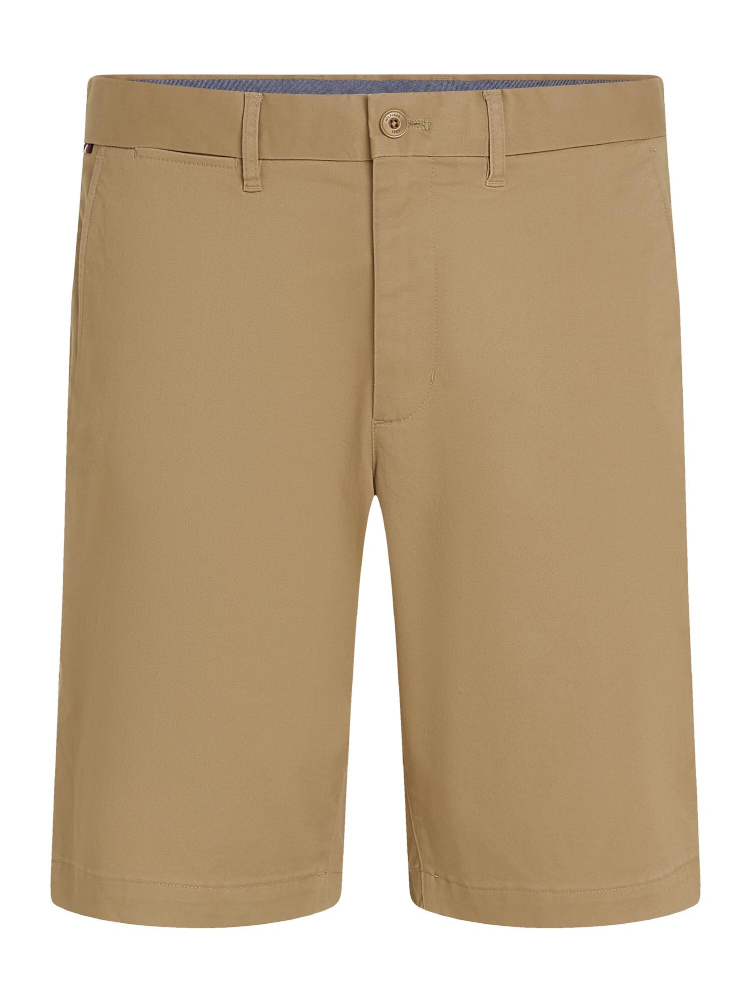 TOMMY HILFIGER Chino nohavice 'BROOKLYN 1985'  béžová / námornícka modrá / červená / biela