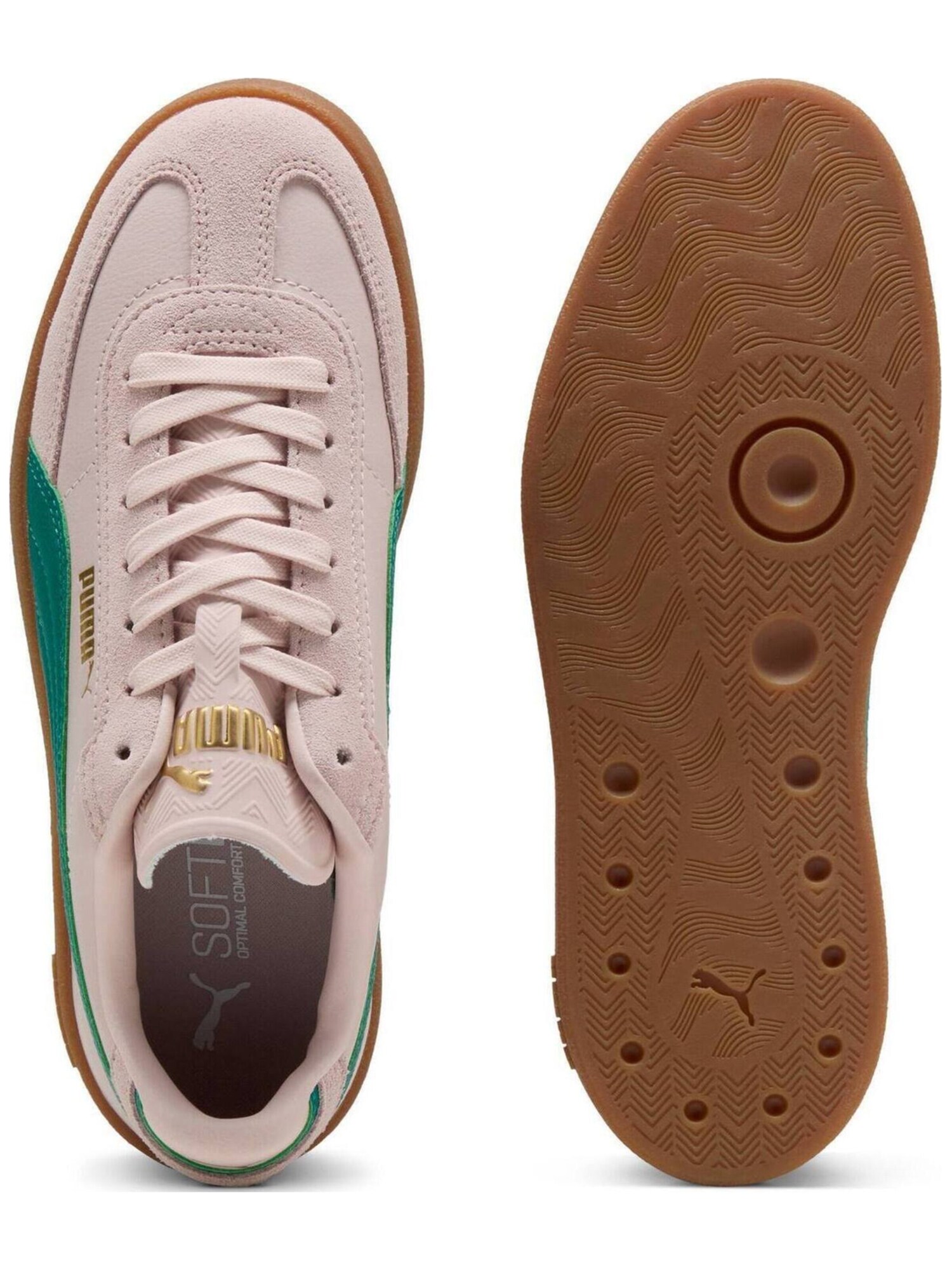 PUMA Zapatillas deportivas bajas 'Cllub II Era'  verde / lila pastel – imagen 4