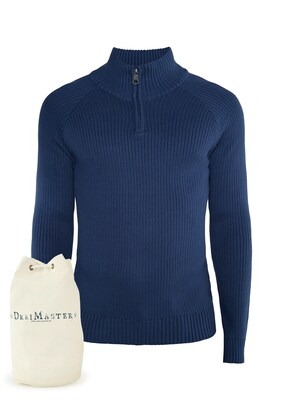 DreiMaster Vintage Trui Marine / Navy / Natuurwit