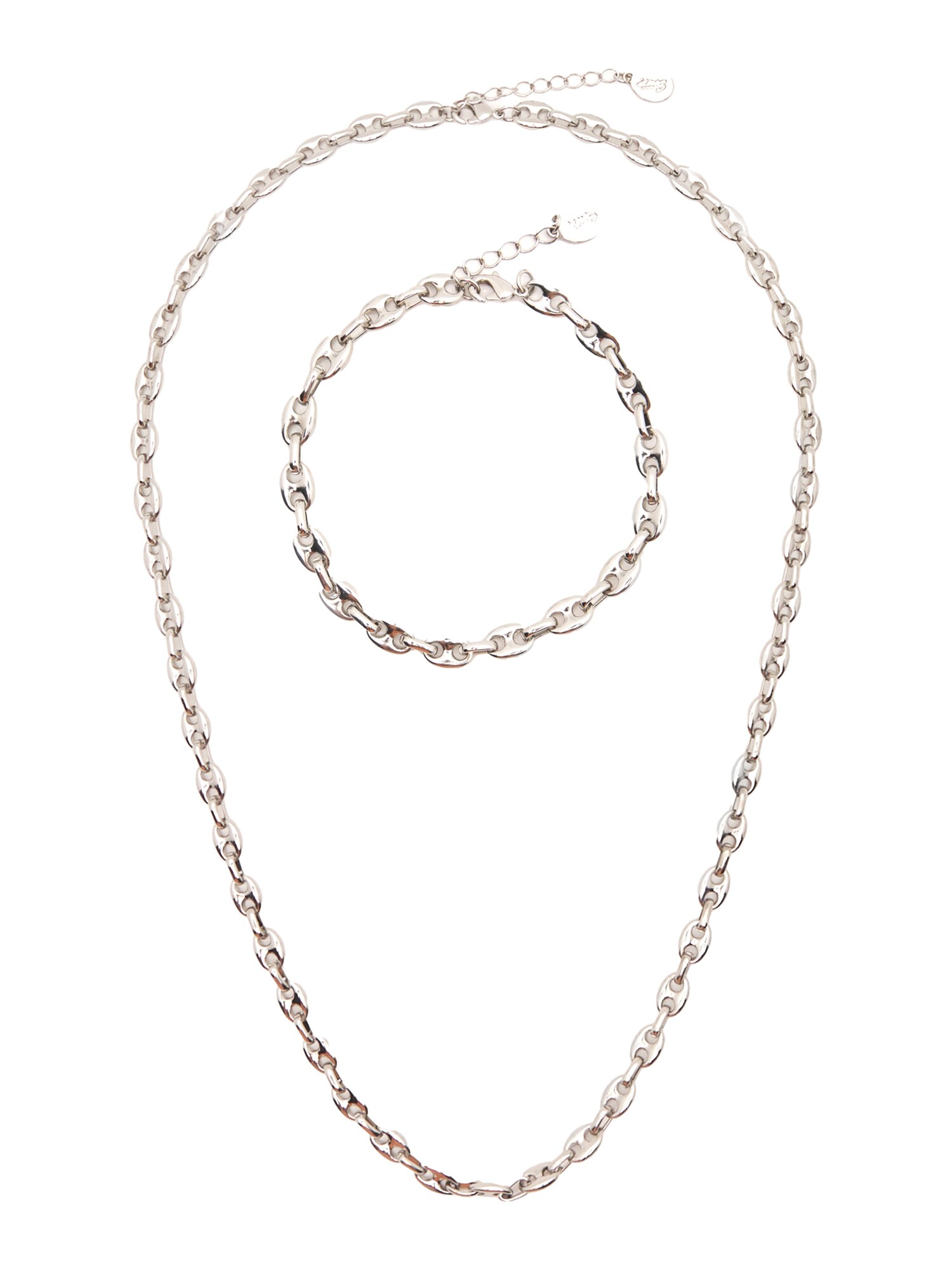 Pull&Bear Set de bijuterii  argintiu