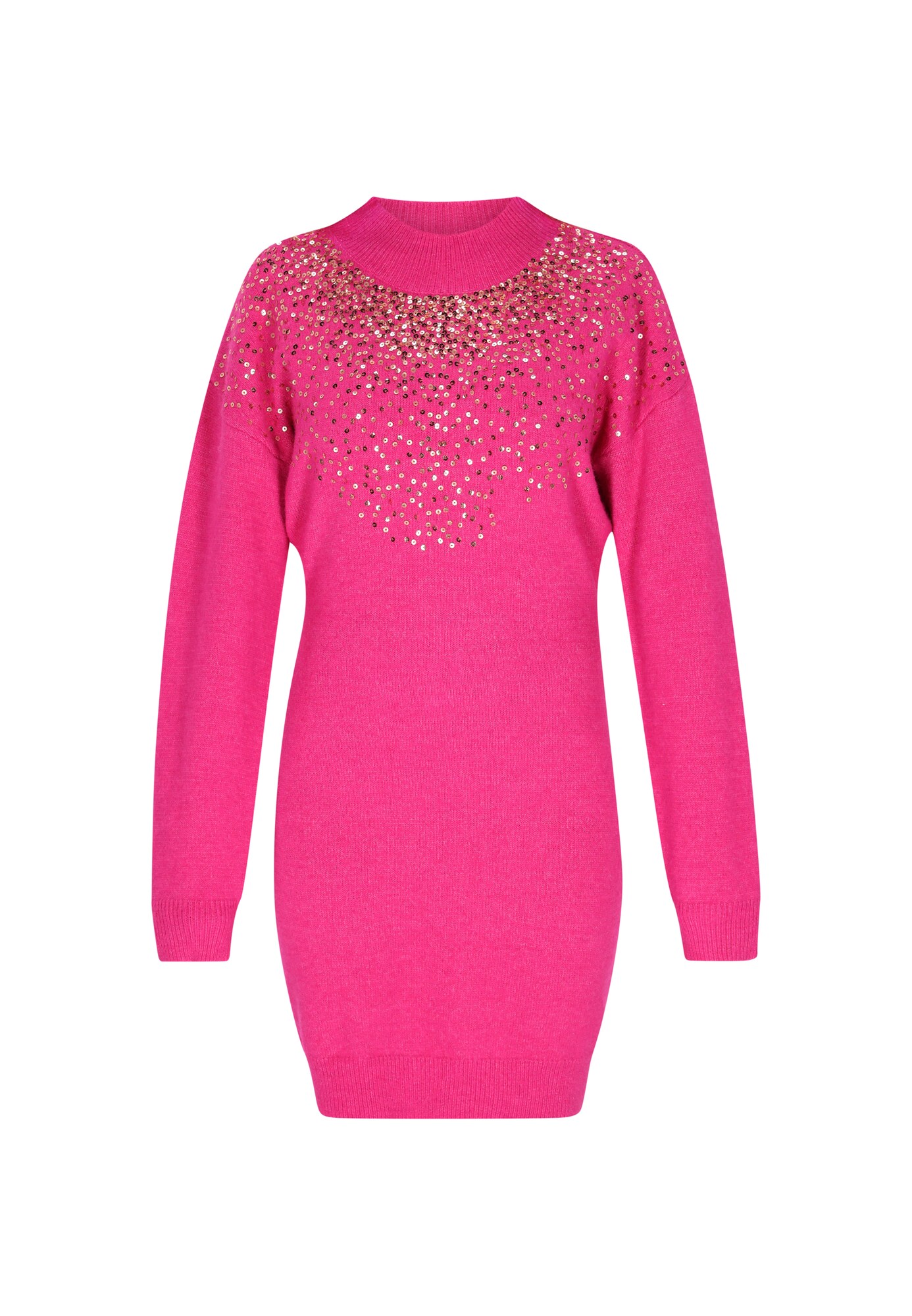 faina Vestido de punto  fucsia