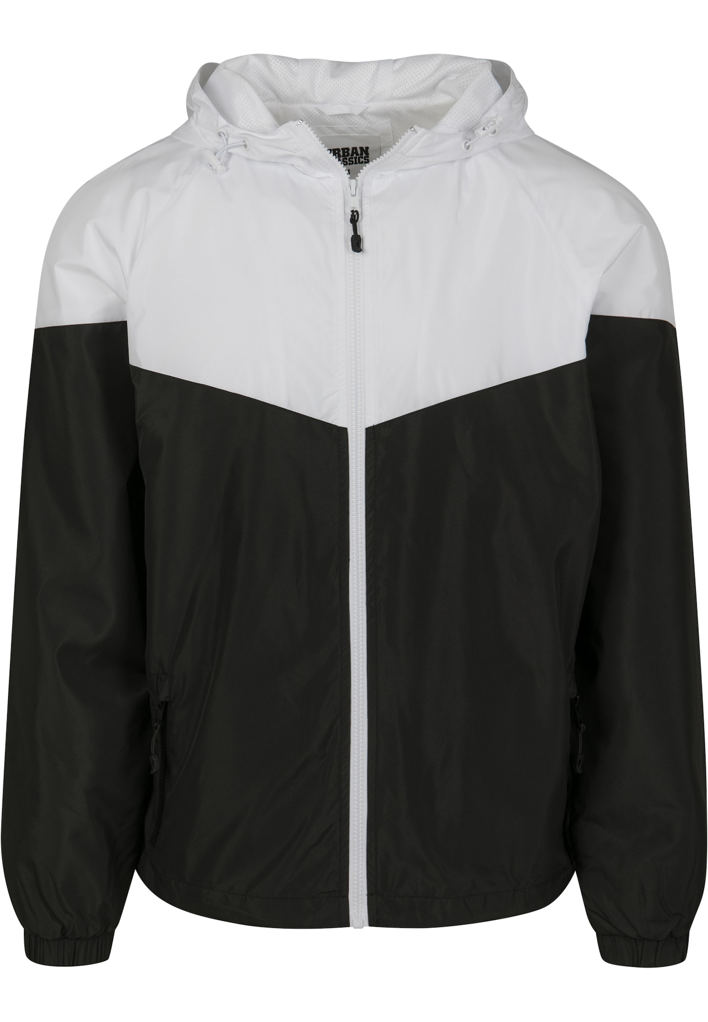 Urban Classics Prechodná bunda  čierna / biela