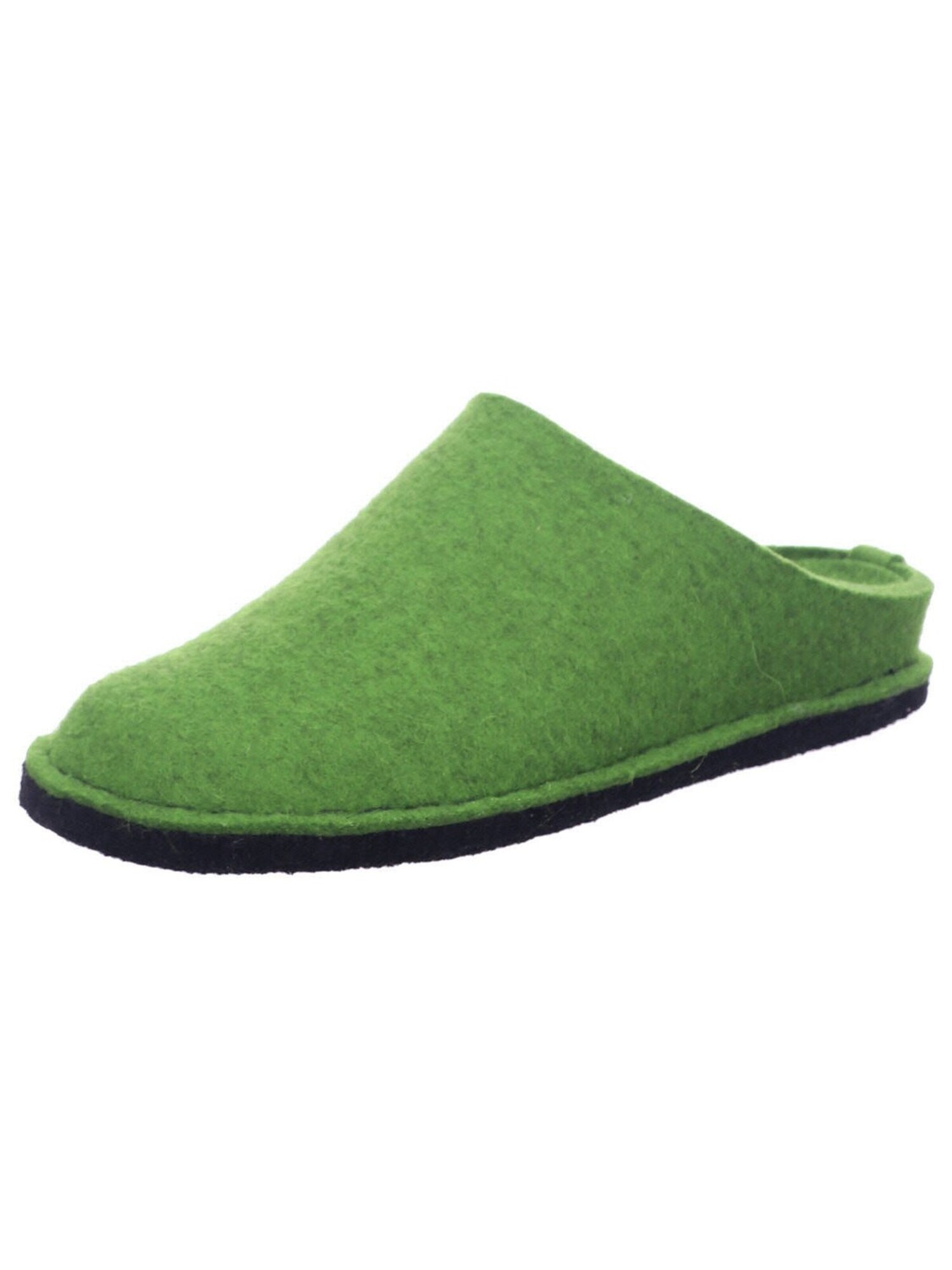 Haflinger Muiltjes 'Hausschuh Herren 311010 36 Textil In Grün' Groen