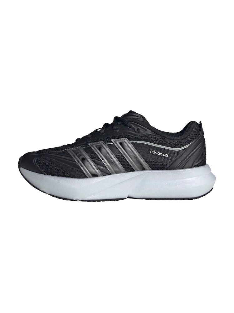 ADIDAS SPORTSWEAR Sneaker 'LIGHTBLAZE' Damen Größe 40.5/41 schwarz / silber
