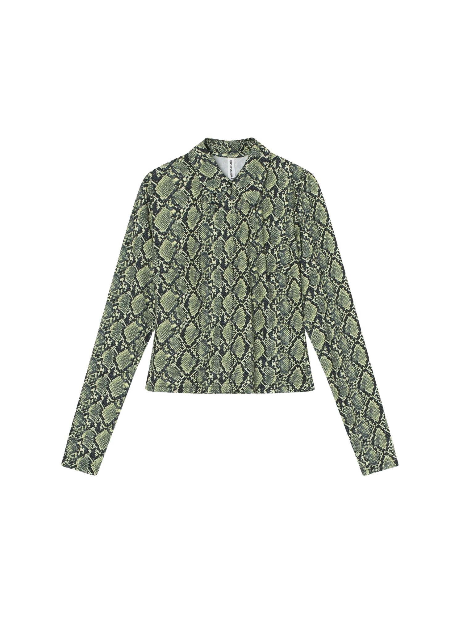Résumé Tricou 'Cheyenne'  verde / verde deschis / verde închis / negru