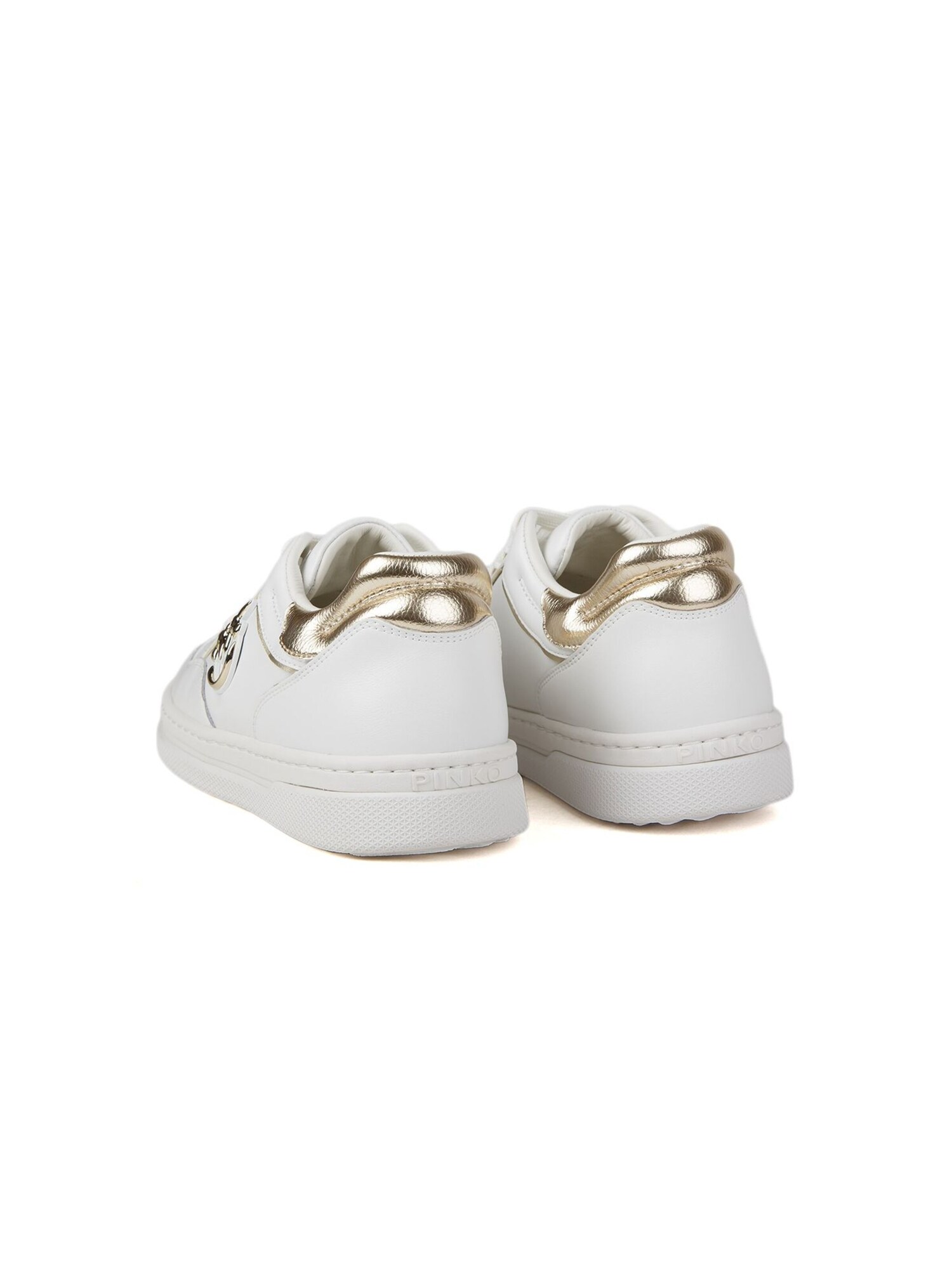 PINKO Zapatillas deportivas bajas 'Mandy 21 - Sneaker Calf Leather'  blanco – imagen 4