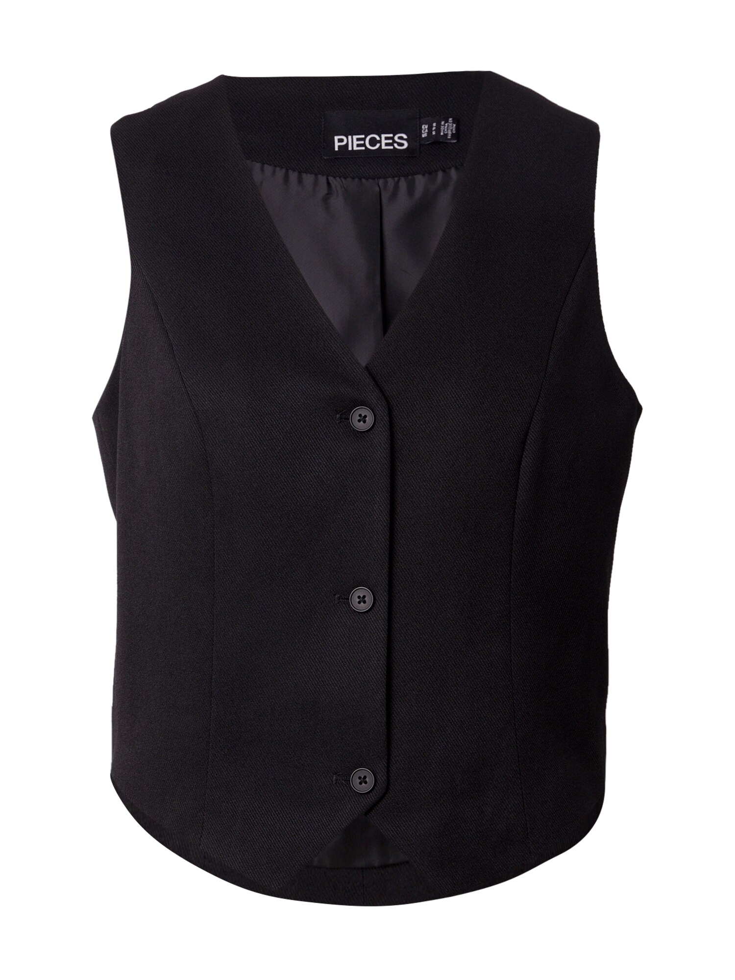 PIECES Vestă de costum PCLAZZY  negru