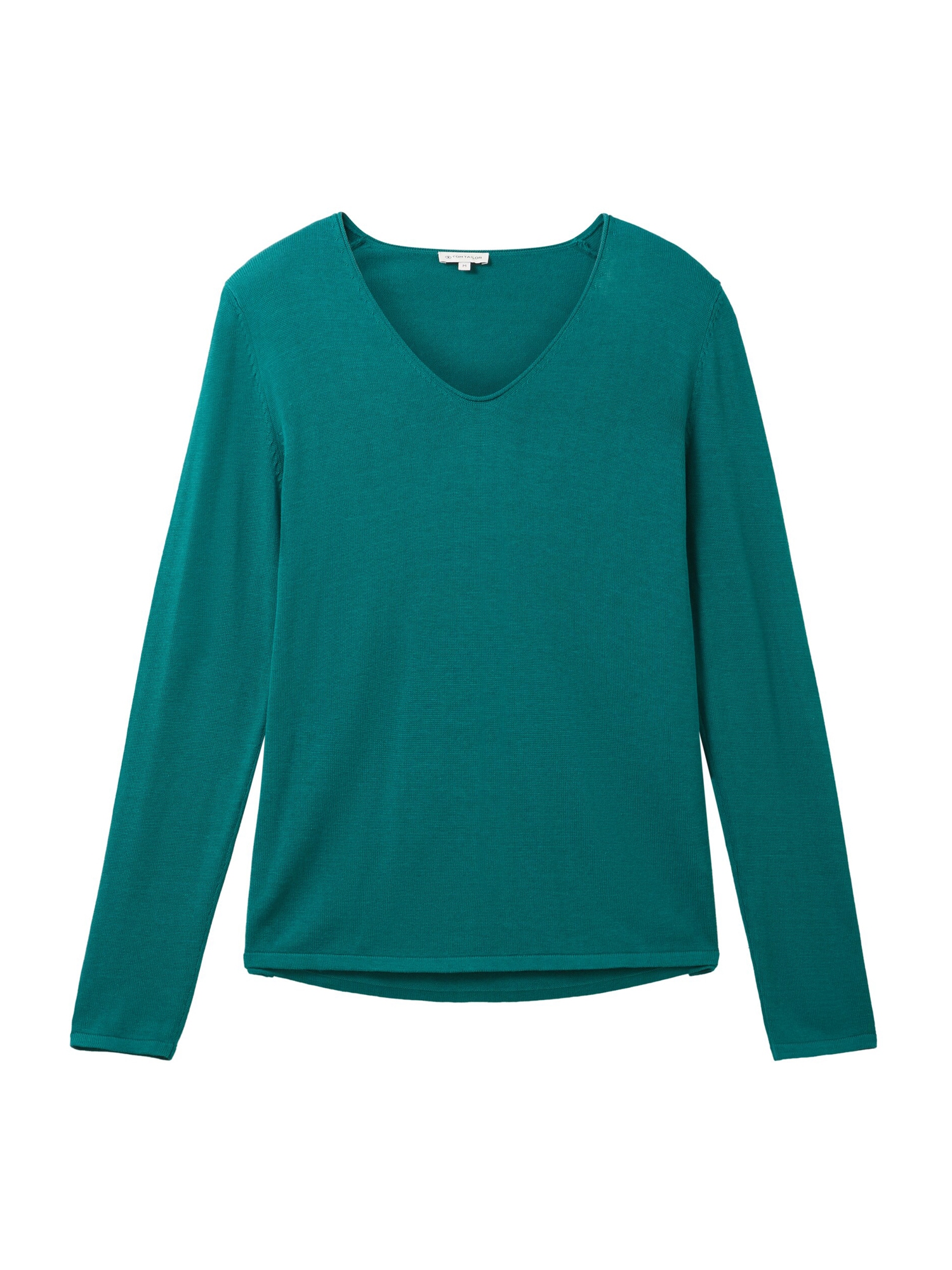 TOM TAILOR Pulover  verde petrol