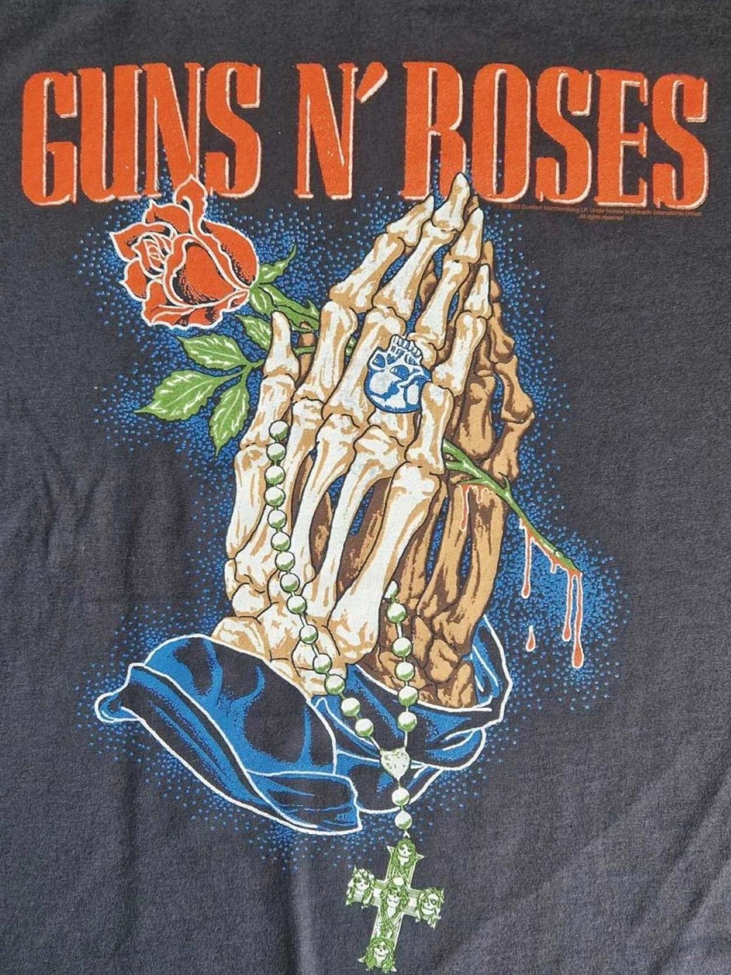 GUNS N' ROSES Sudadera 'Guns N´ Roses Prayer Sweatshirt'  negro – imagen 3