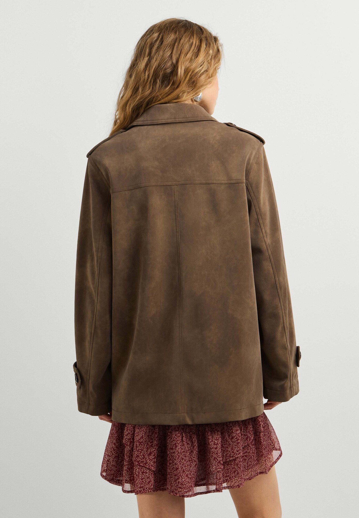 Pepe Jeans Chaqueta de entretiempo 'Monique'  caramelo – imagen 4