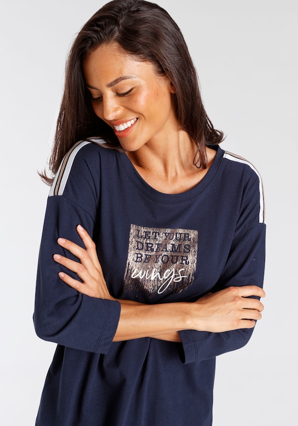 VIVANCE, Noční košilka 'Dreams', modrá, obrázek 2 z 7