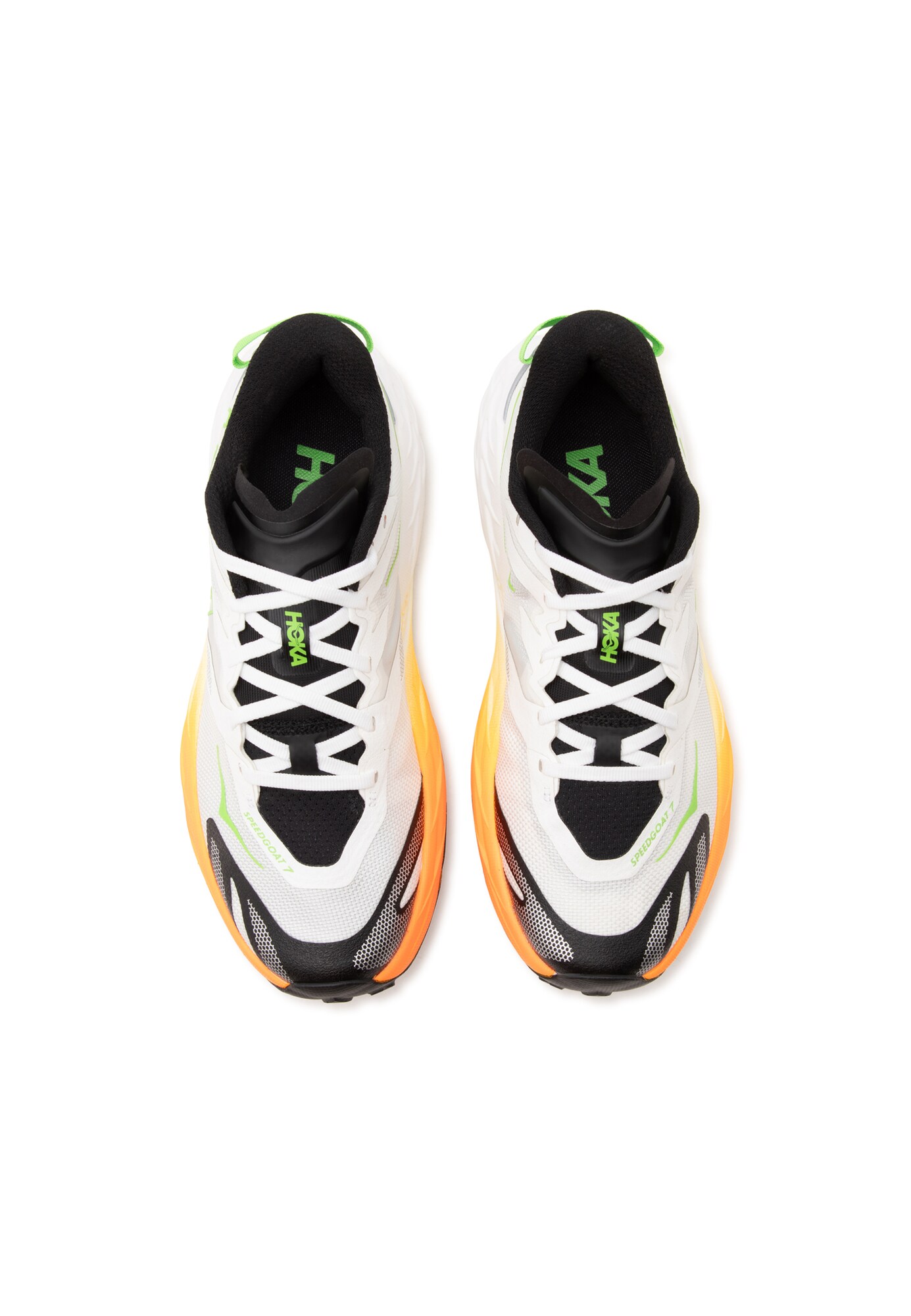 HOKA Zapatillas de running 'SPEEDGOAT 7'  ecru / lima / negro – imagen 3