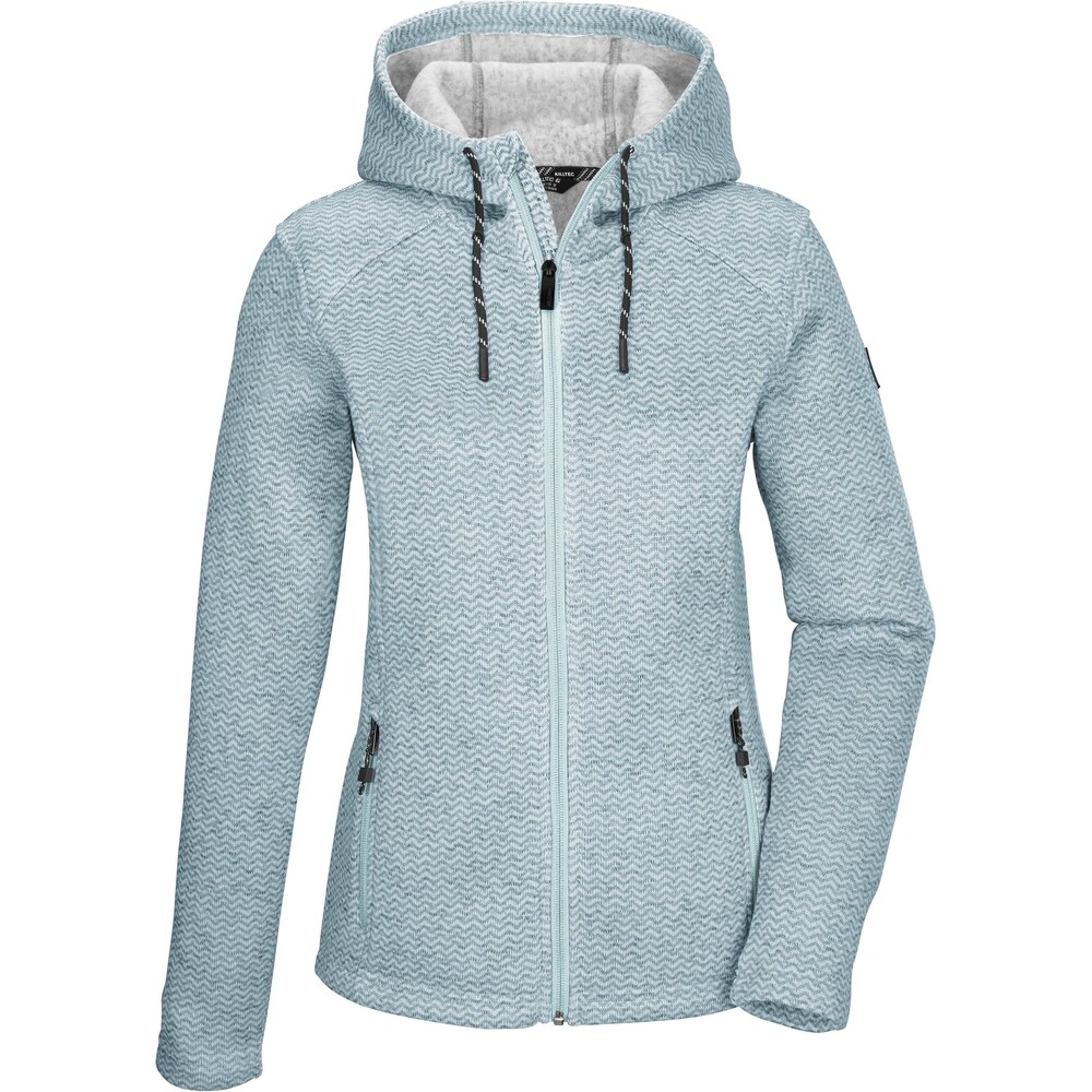 KILLTEC Fleecejacke 'KOW 5' Damen Größe XXL pastellblau