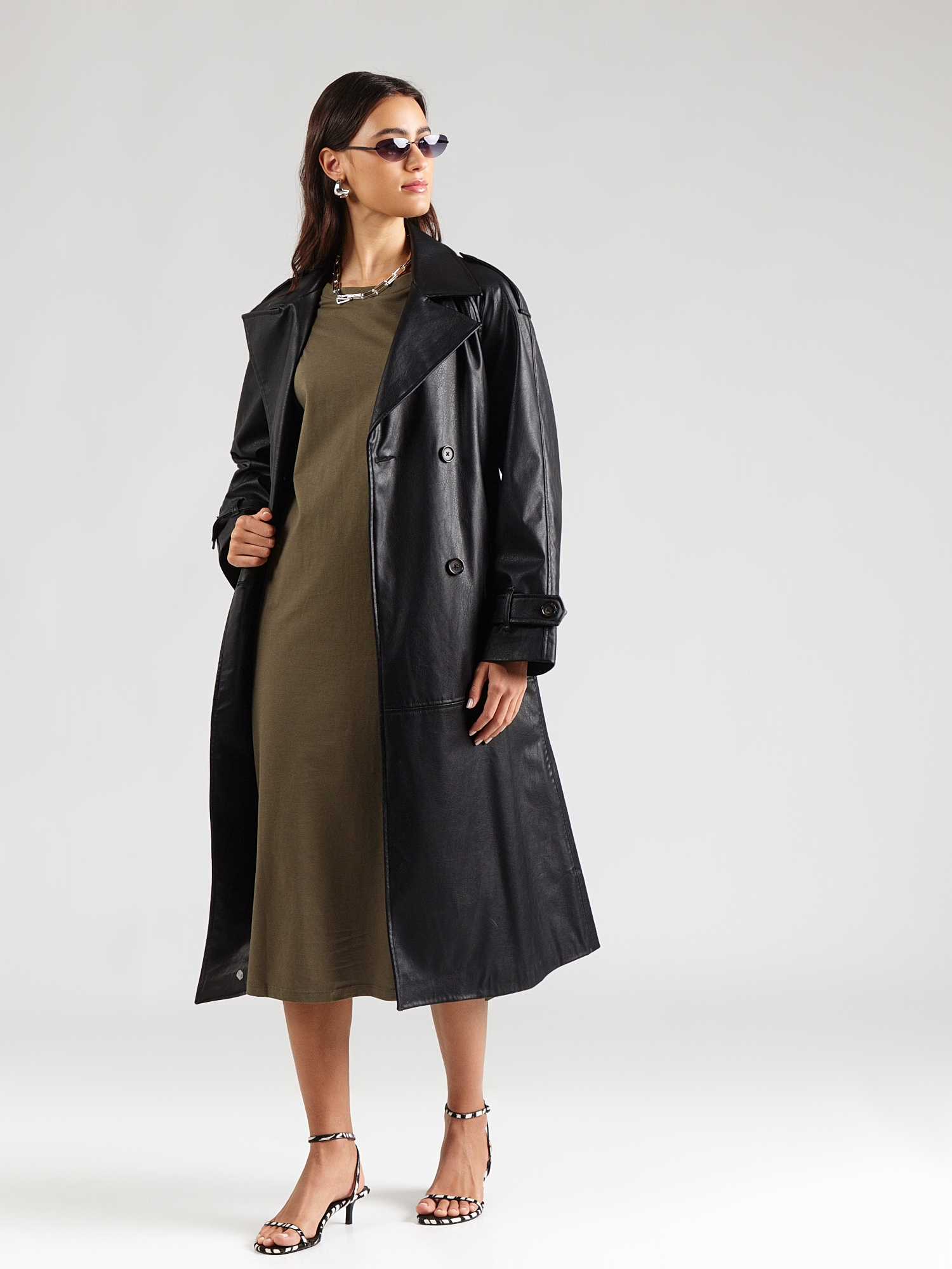 VERO MODA Šaty 'VMMolly'  olivová (obrázok 4)
