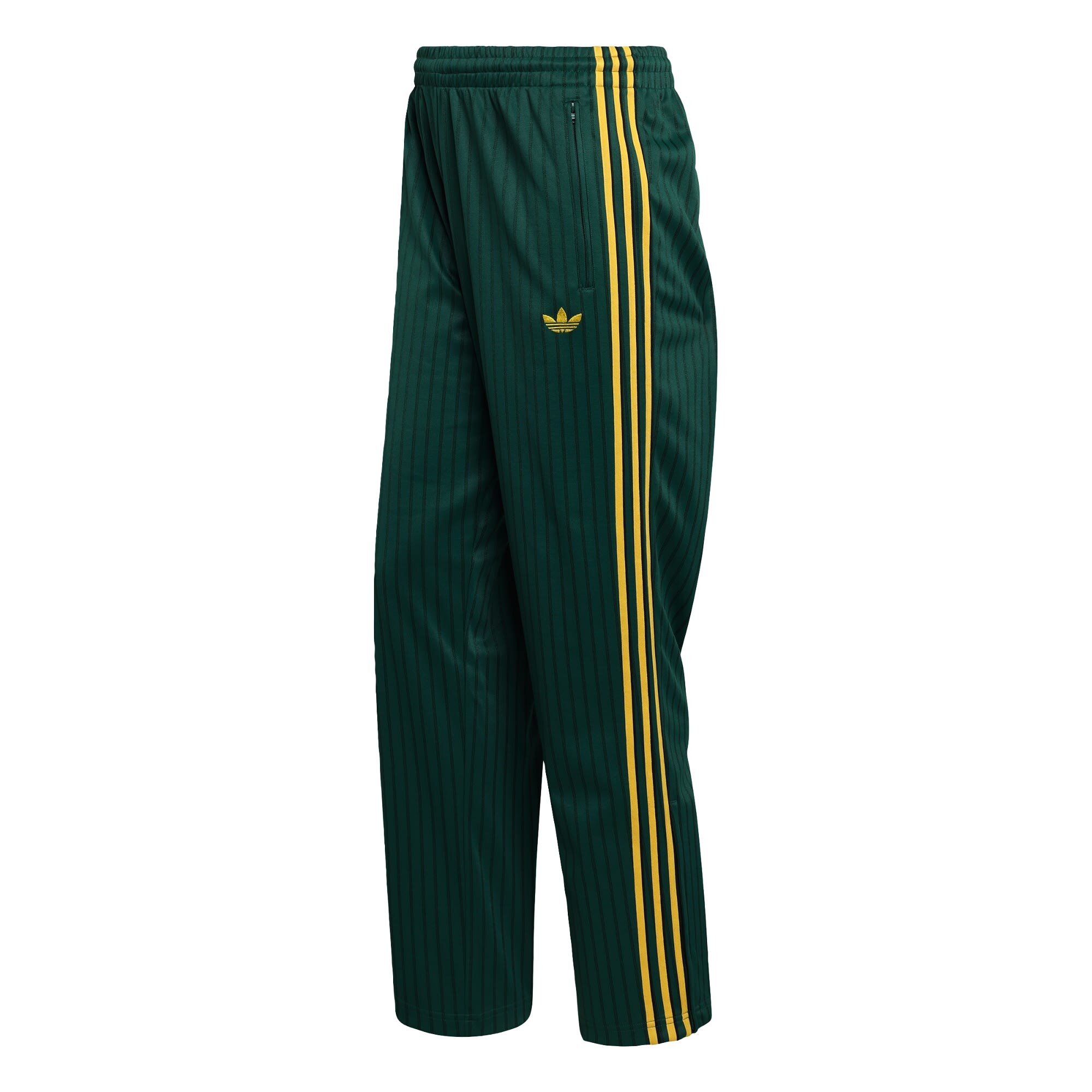 ADIDAS ORIGINALS Pantaloni Firebird  galben / verde smarald / verde pin