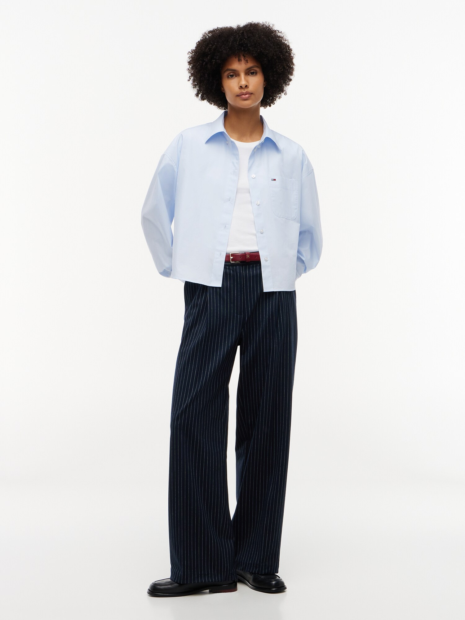 Tommy Jeans Blusa 'ESSENTIAL'  azul claro – imagen 5