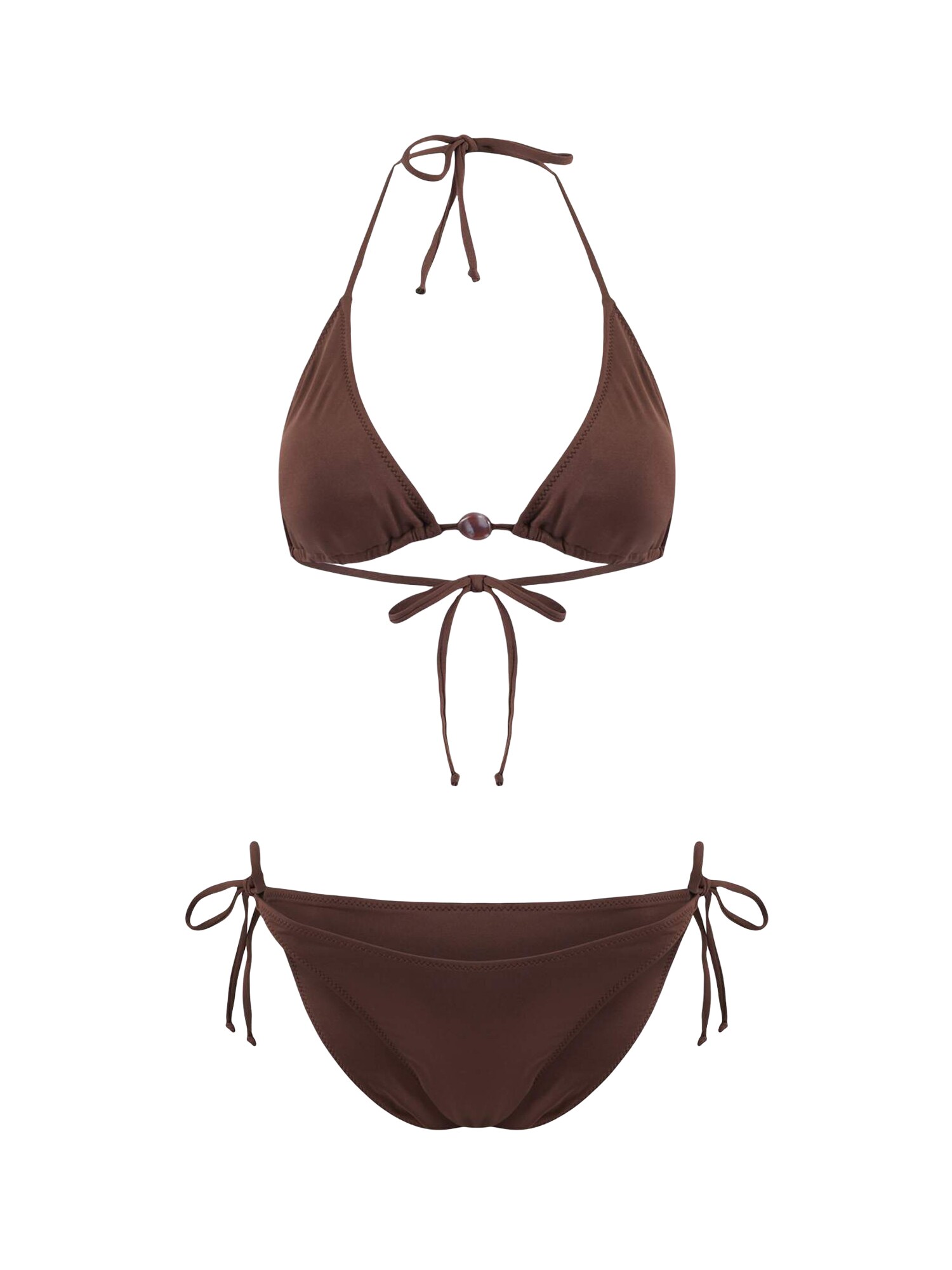 Trendyol Bikiny  tmavohnedá