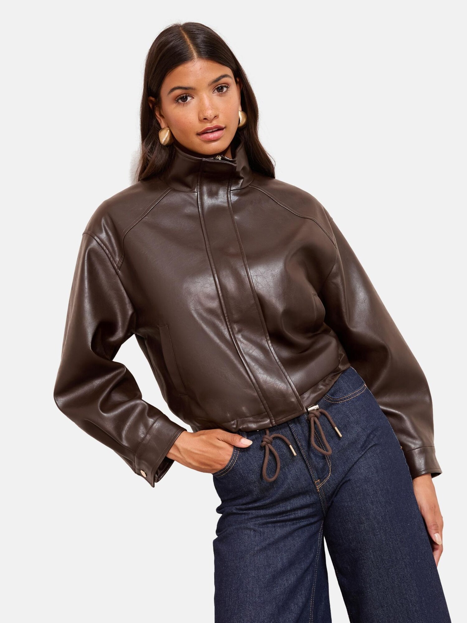 Friends Like These Geacă de primăvară-toamnă  ciocolatiu