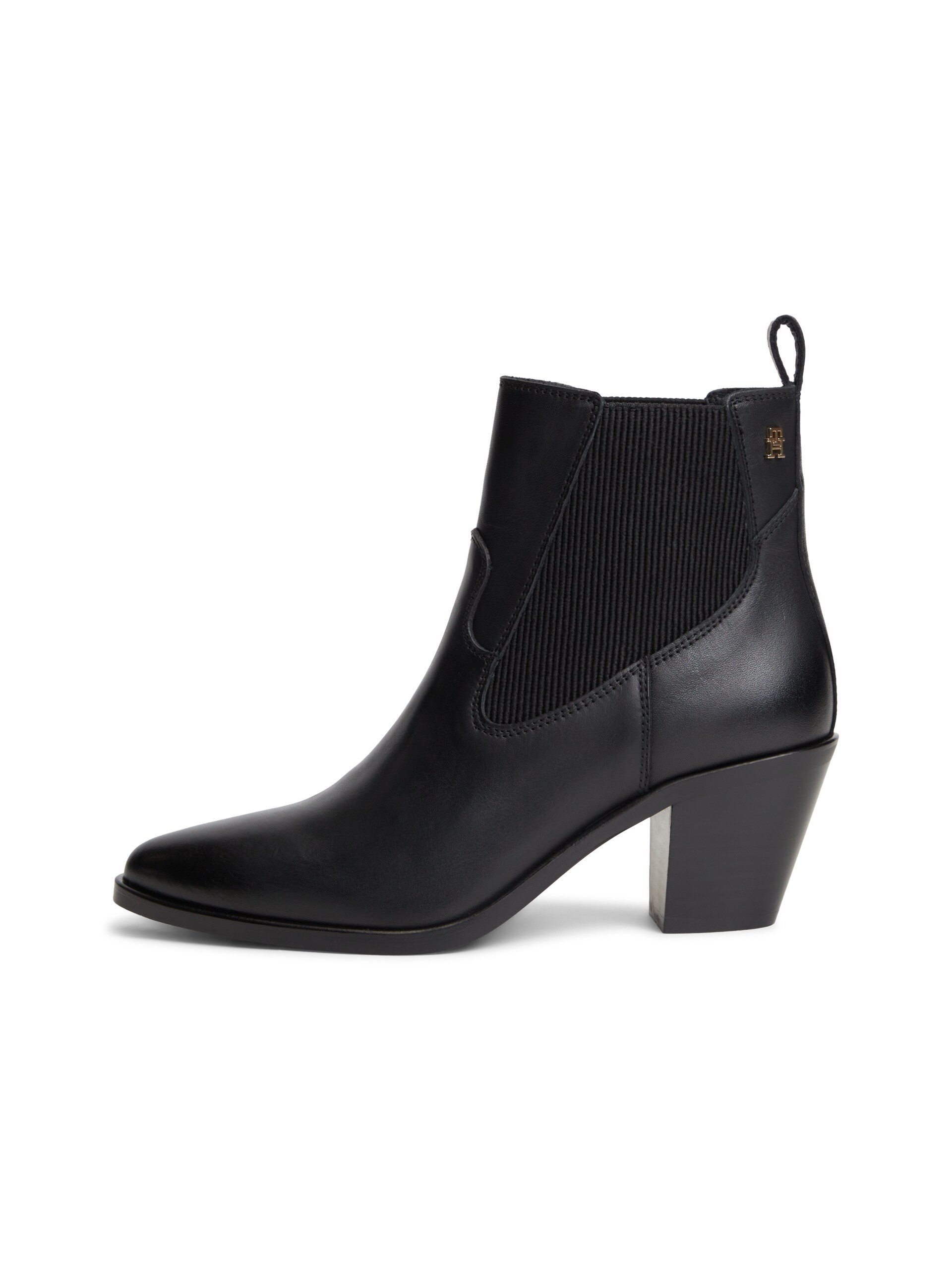 TOMMY HILFIGER Leather Western Chelsea Boot kängor & boots dam – bild 7