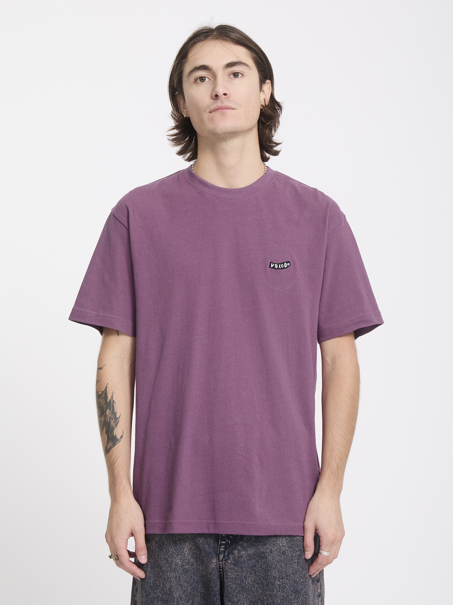 Volcom Tricou Pistol Stone lila