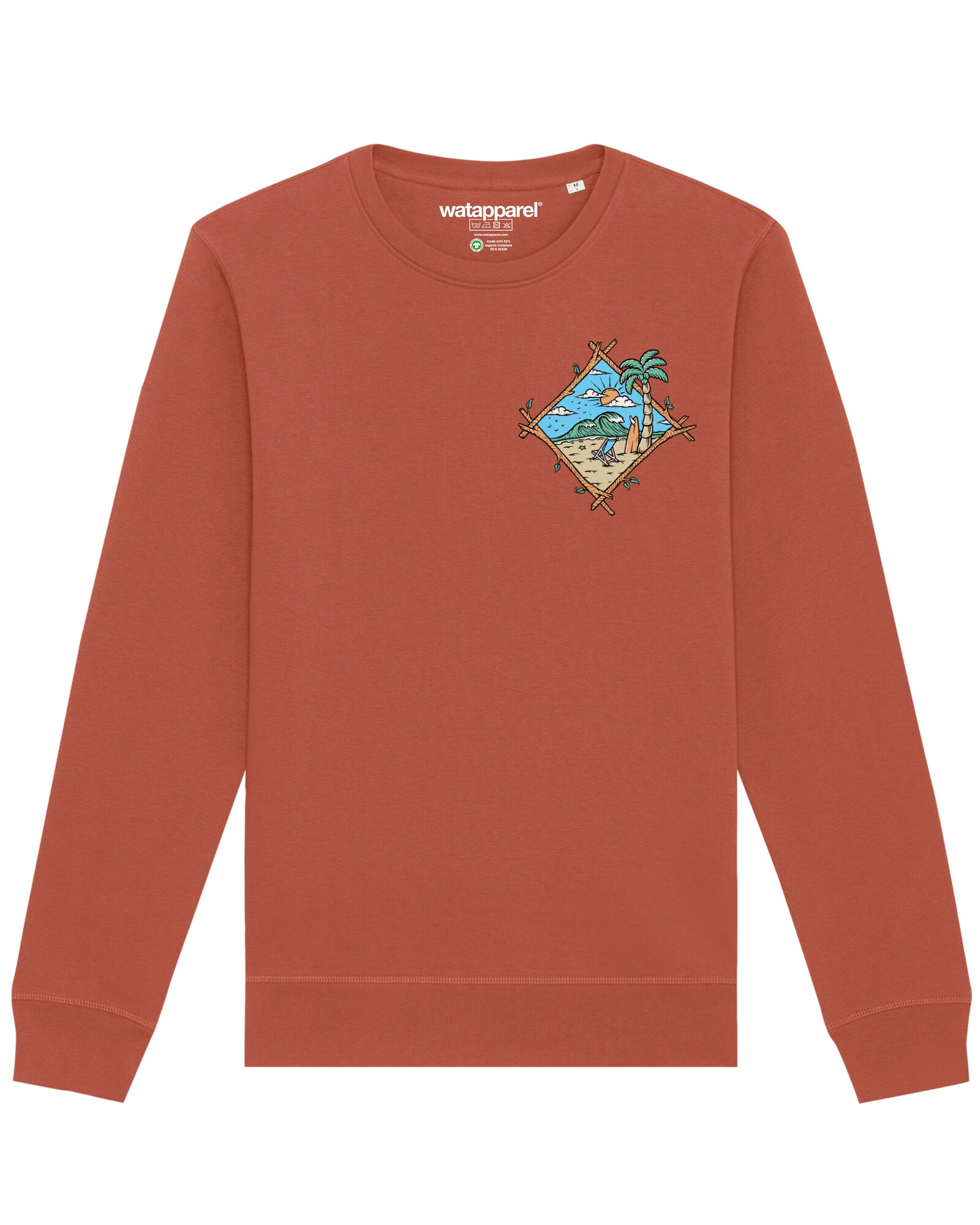 Thumbnail - Sweatshirt 'Beach is calling'